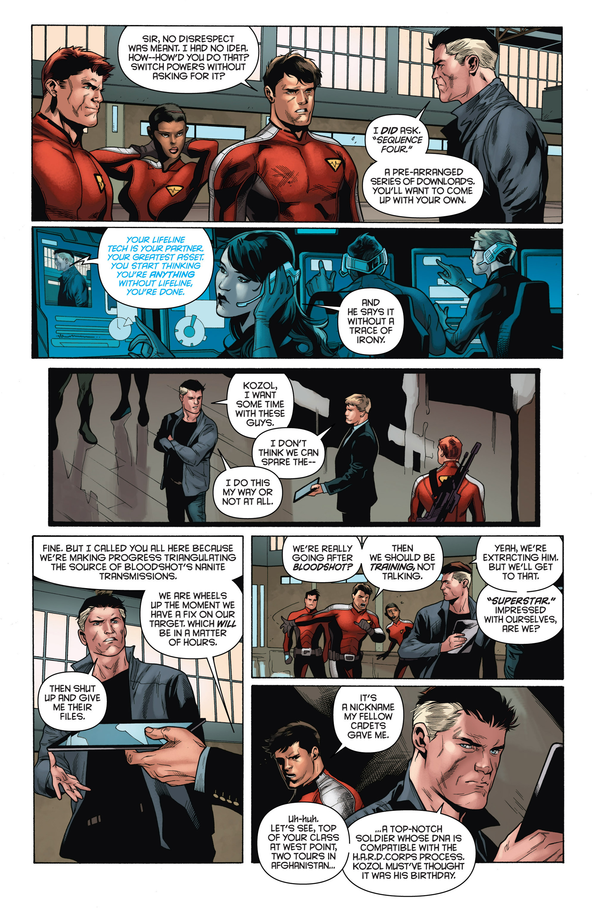 Read online Bloodshot and H.A.R.D.Corps comic -  Issue #14 - 19
