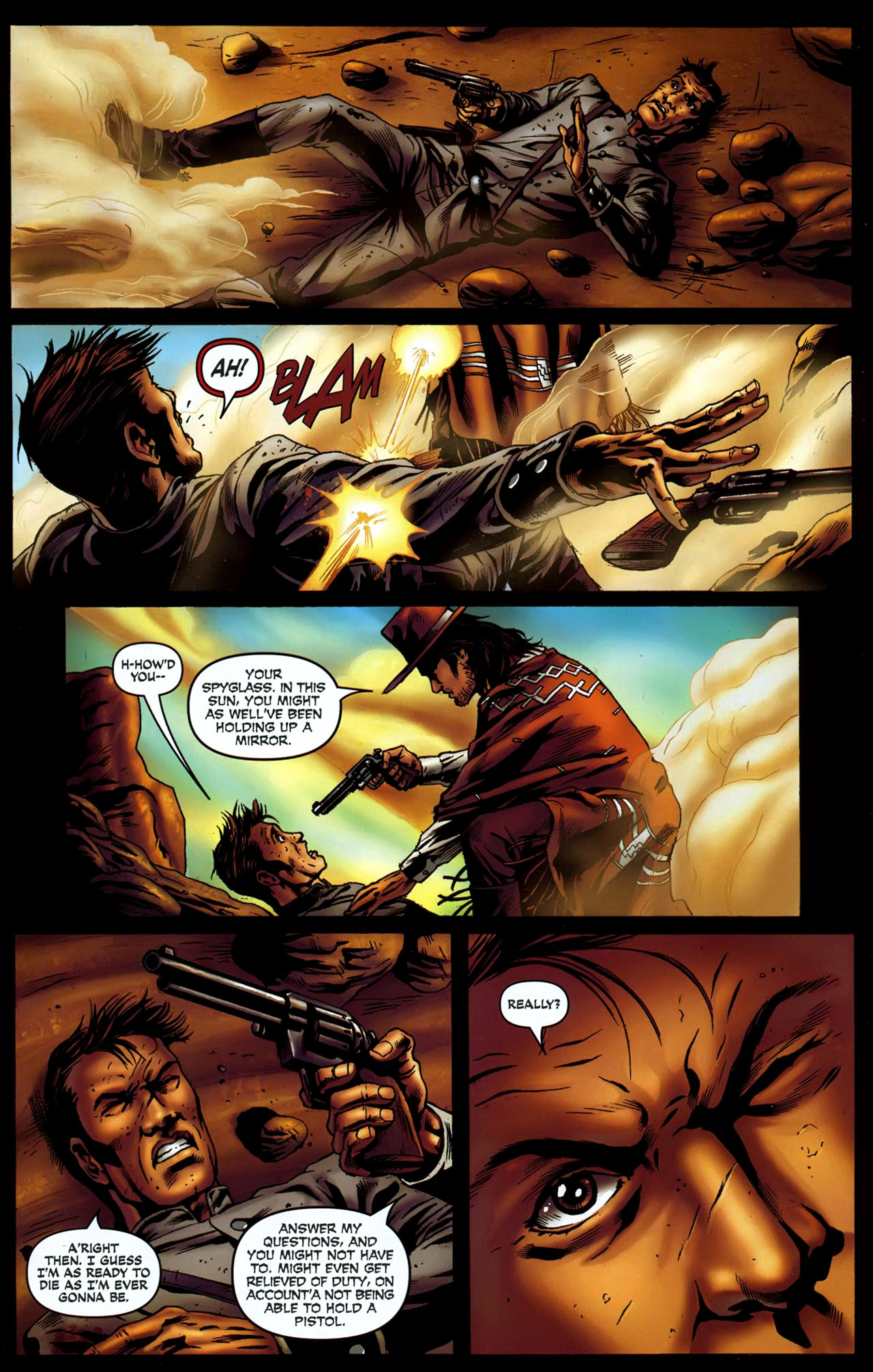 Read online The Man with No Name comic -  Issue #2 - 9