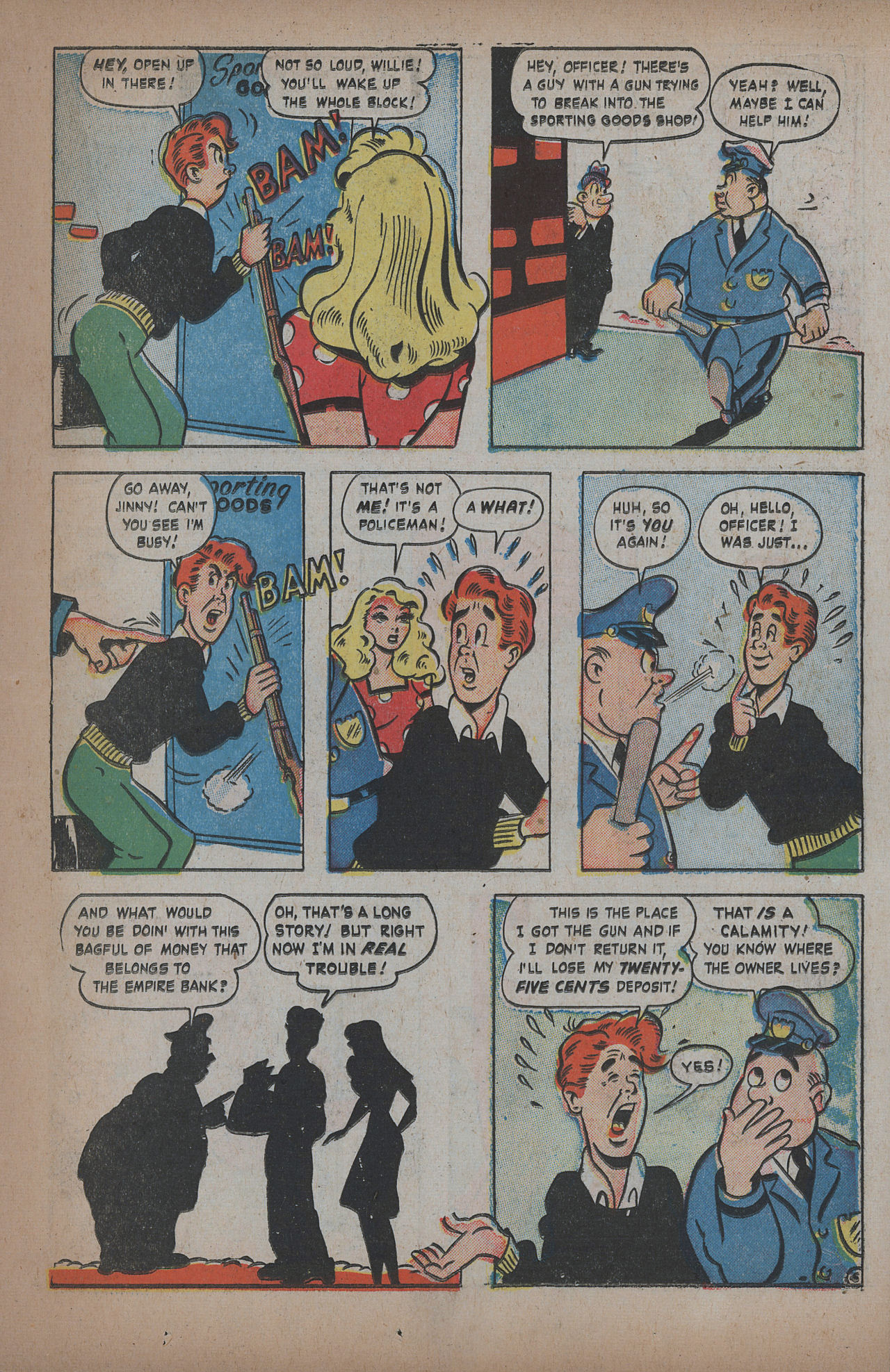Read online Willie Comics (1946) comic -  Issue #17 - 17