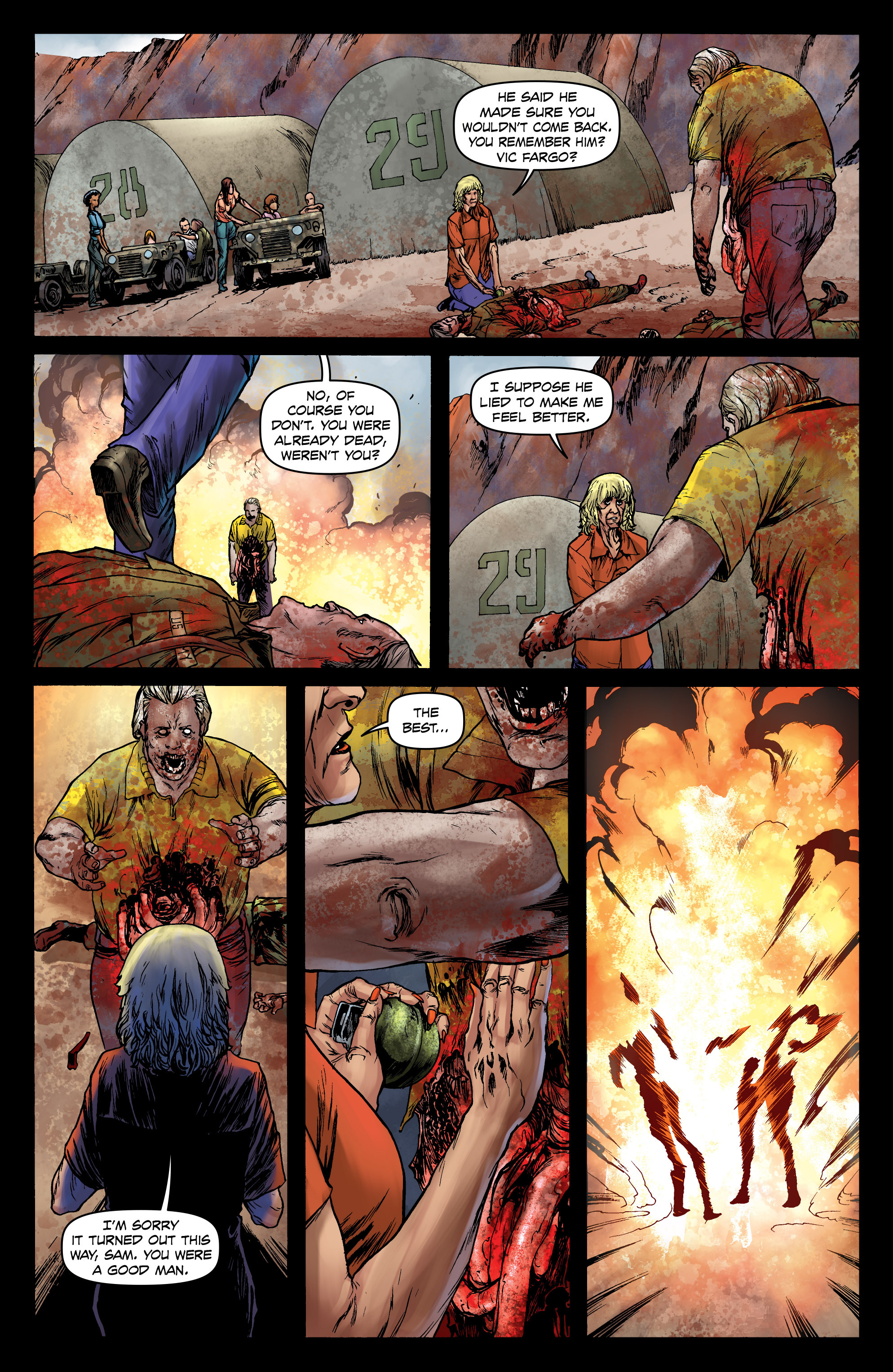 Read online Night of the Living Dead: Aftermath comic -  Issue #12 - 22