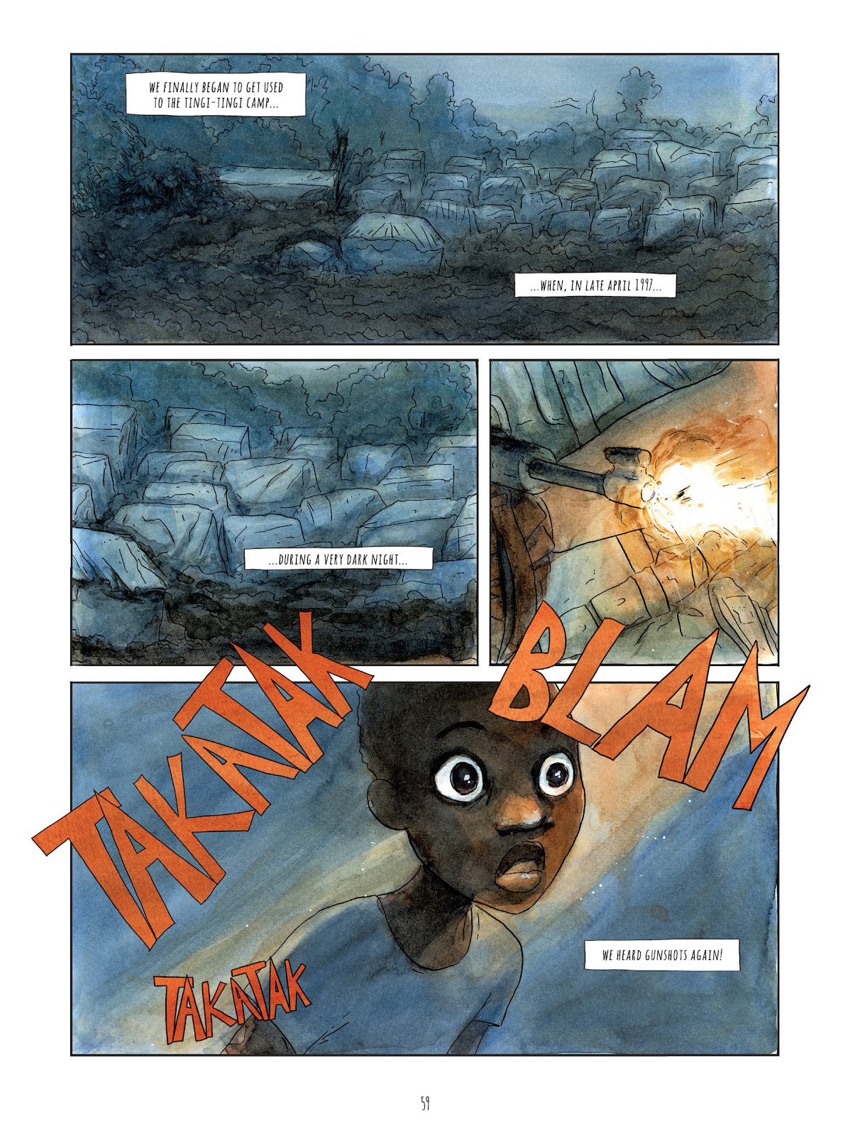 Alice on the Run: One Child's Journey Through the Rwandan Civil War issue TPB - Page 58