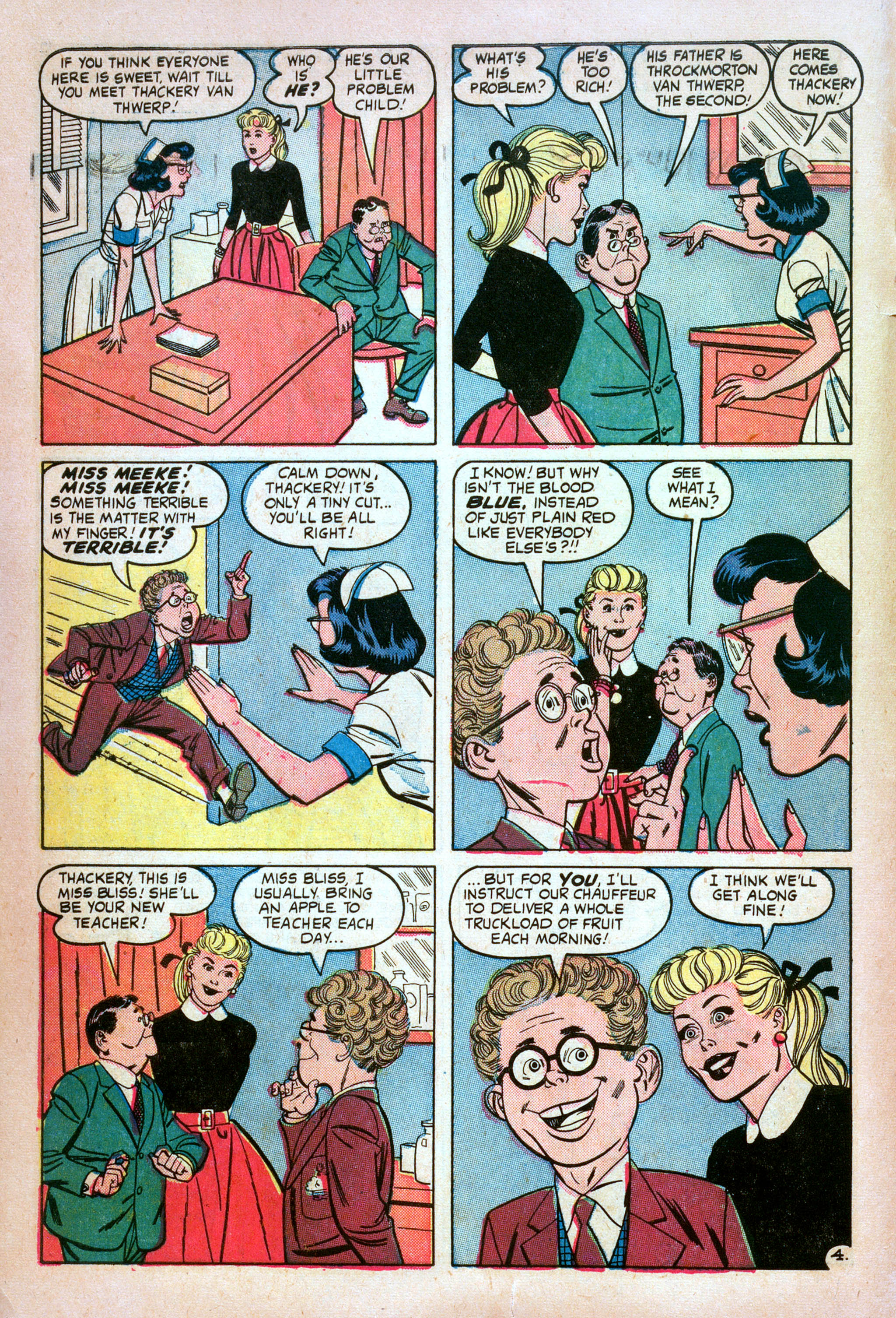 Read online Meet Miss Bliss comic -  Issue #1 - 6