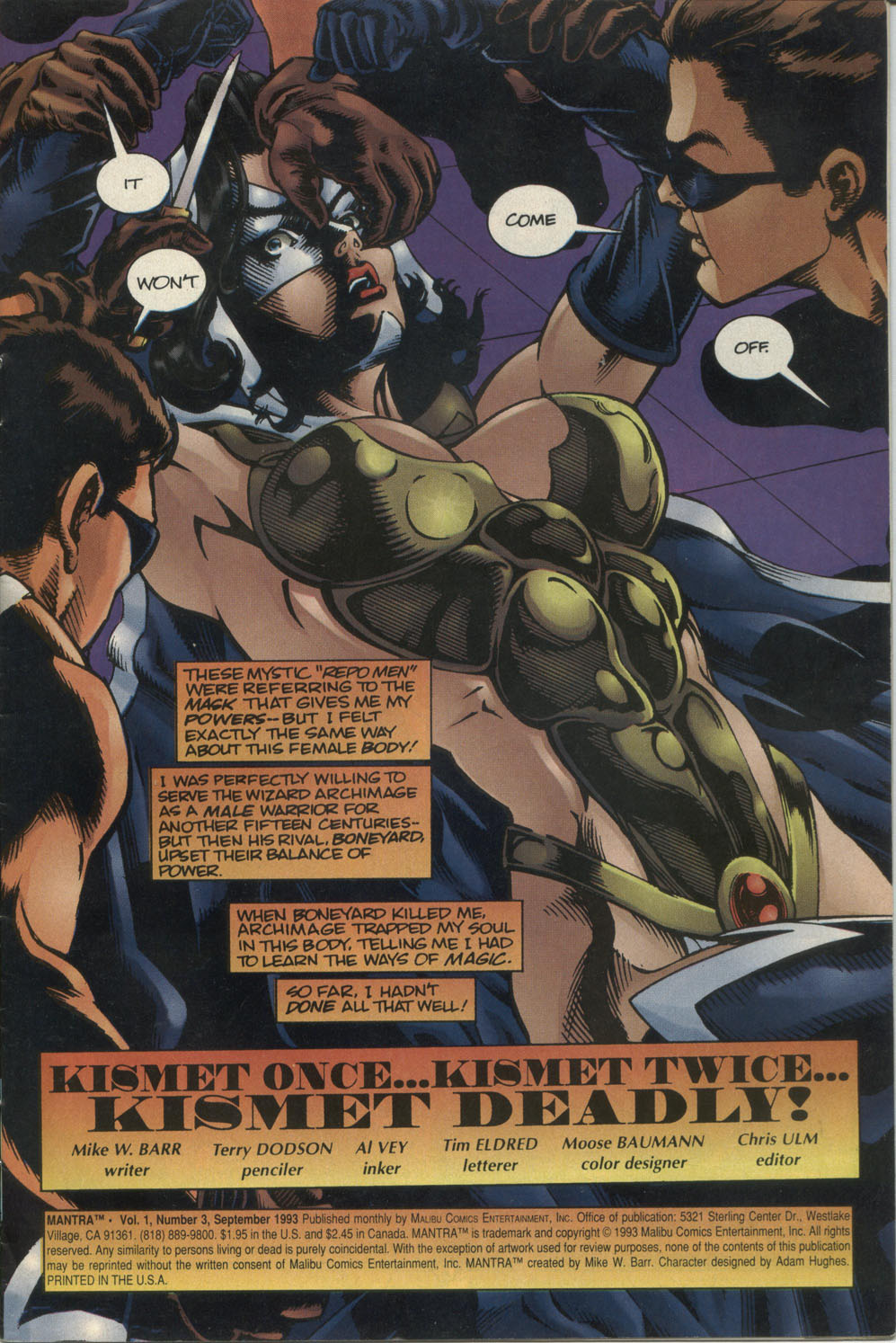 Read online Mantra comic -  Issue #3 - 2