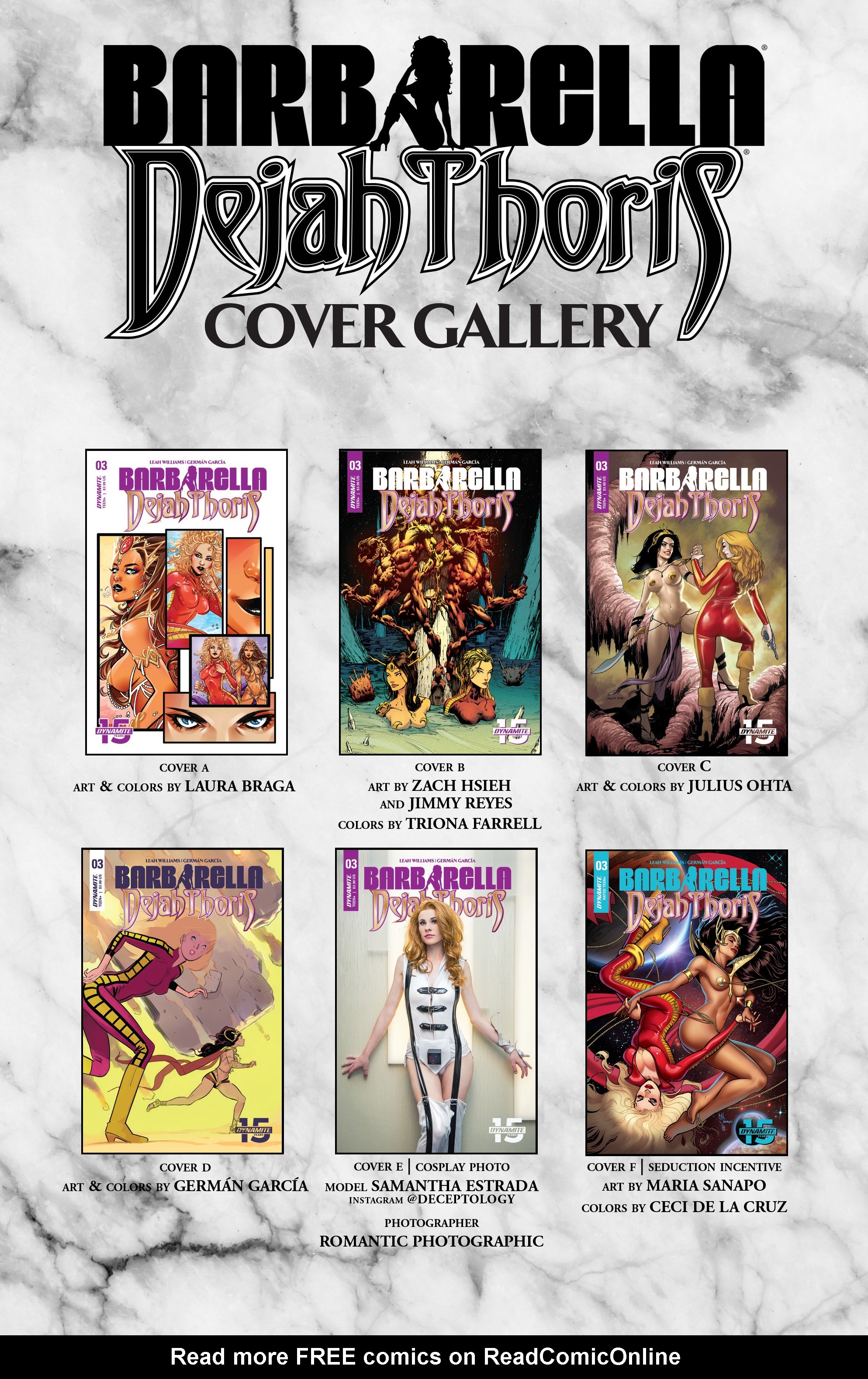 Read online Barbarella/Dejah Thoris comic -  Issue #3 - 27