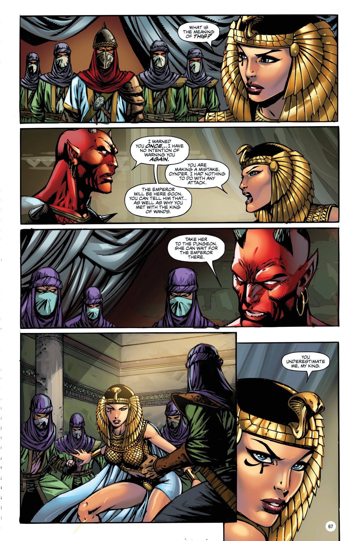 Read online Grimm Fairy Tales: Tarot comic -  Issue # _TPB (Part 1) - 68