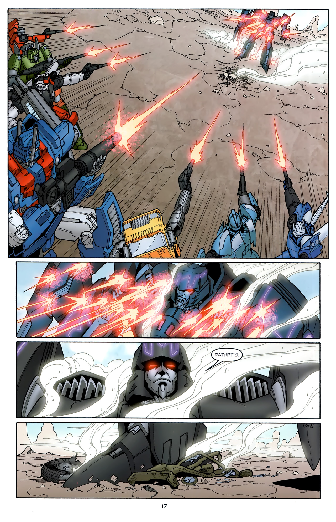 Read online The Transformers (2009) comic -  Issue #16 - 20