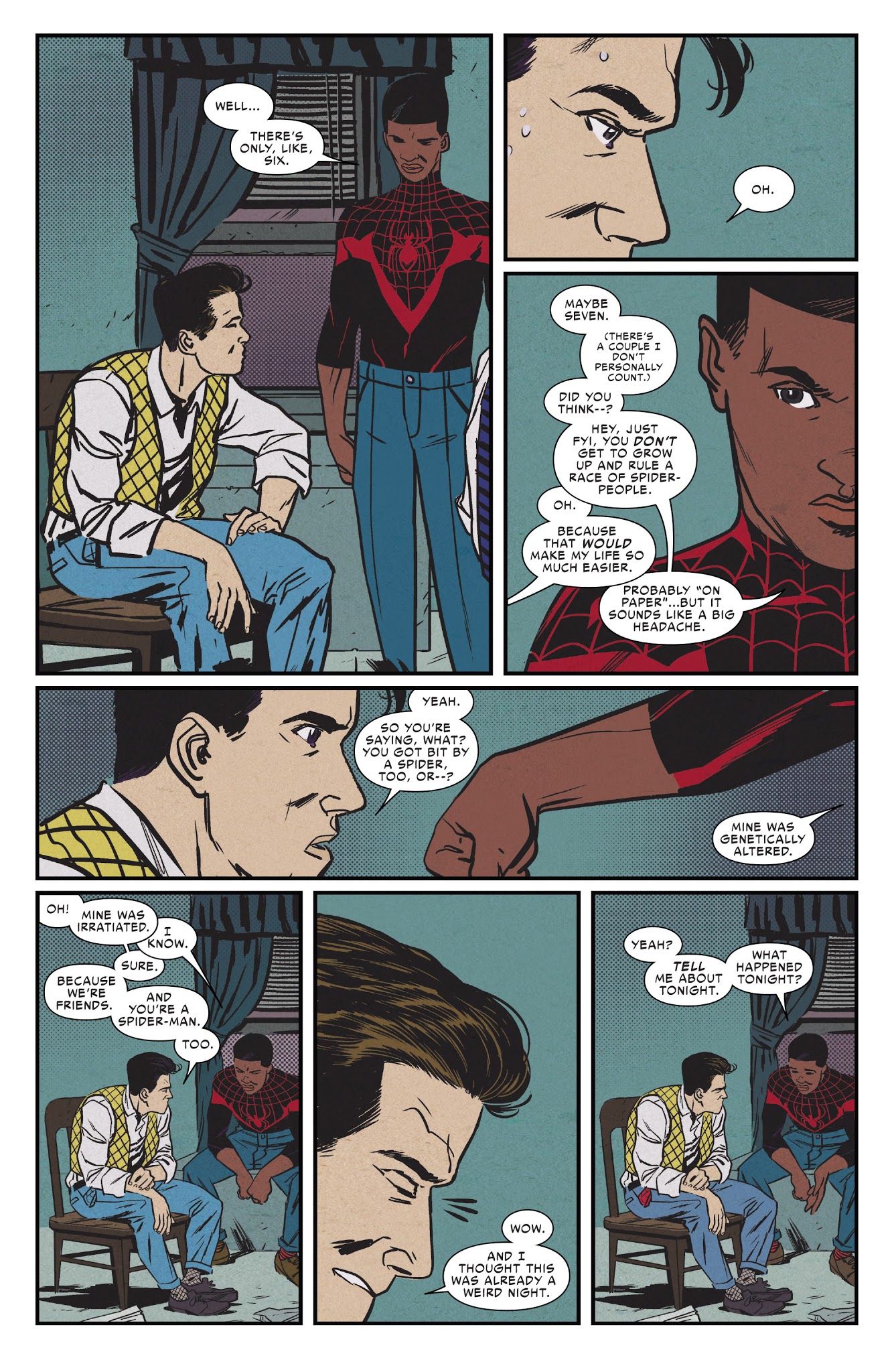 Read online Generations: Miles Morales Spider-Man & Peter Parker Spider-Man comic -  Issue # Full - 18