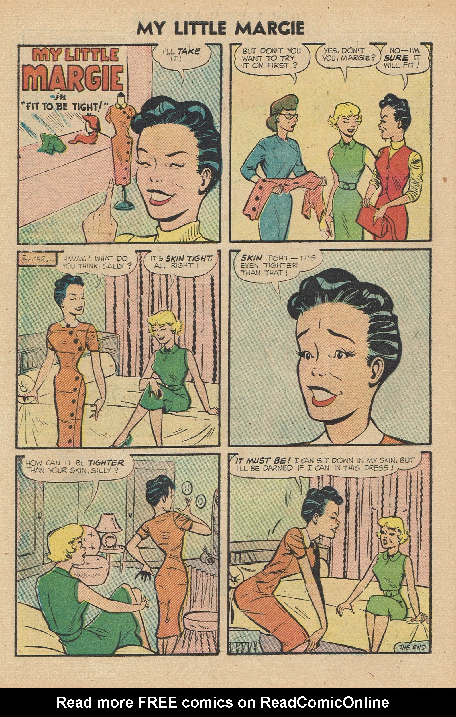 Read online My Little Margie (1954) comic -  Issue #11 - 34