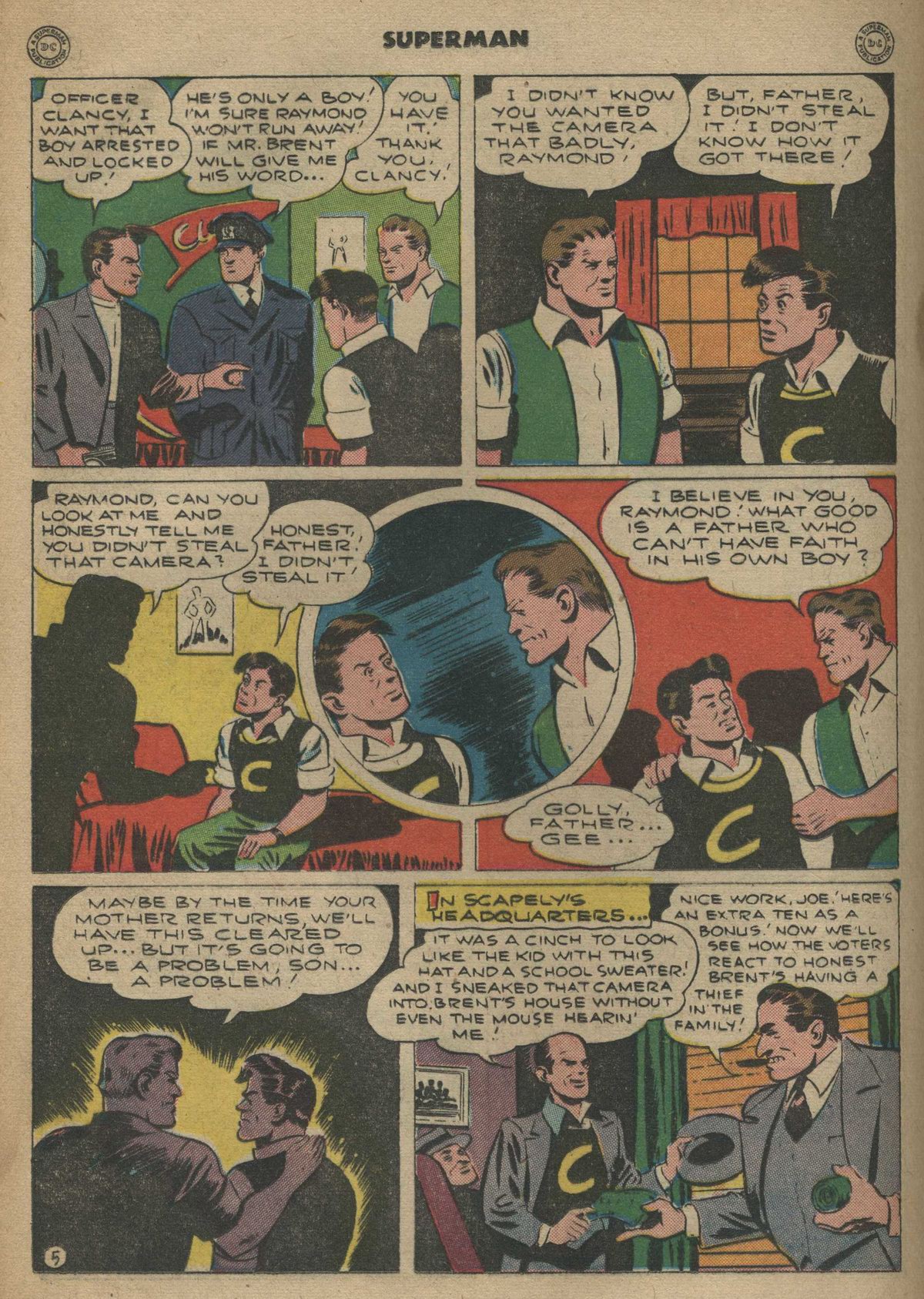 Read online Superman (1939) comic -  Issue #35 - 28