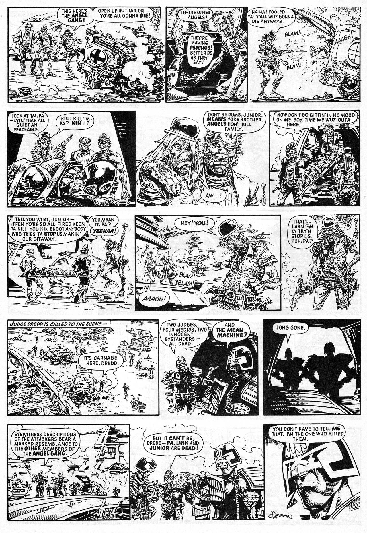 Read online Judge Dredd Megazine (vol. 3) comic -  Issue #50 - 22