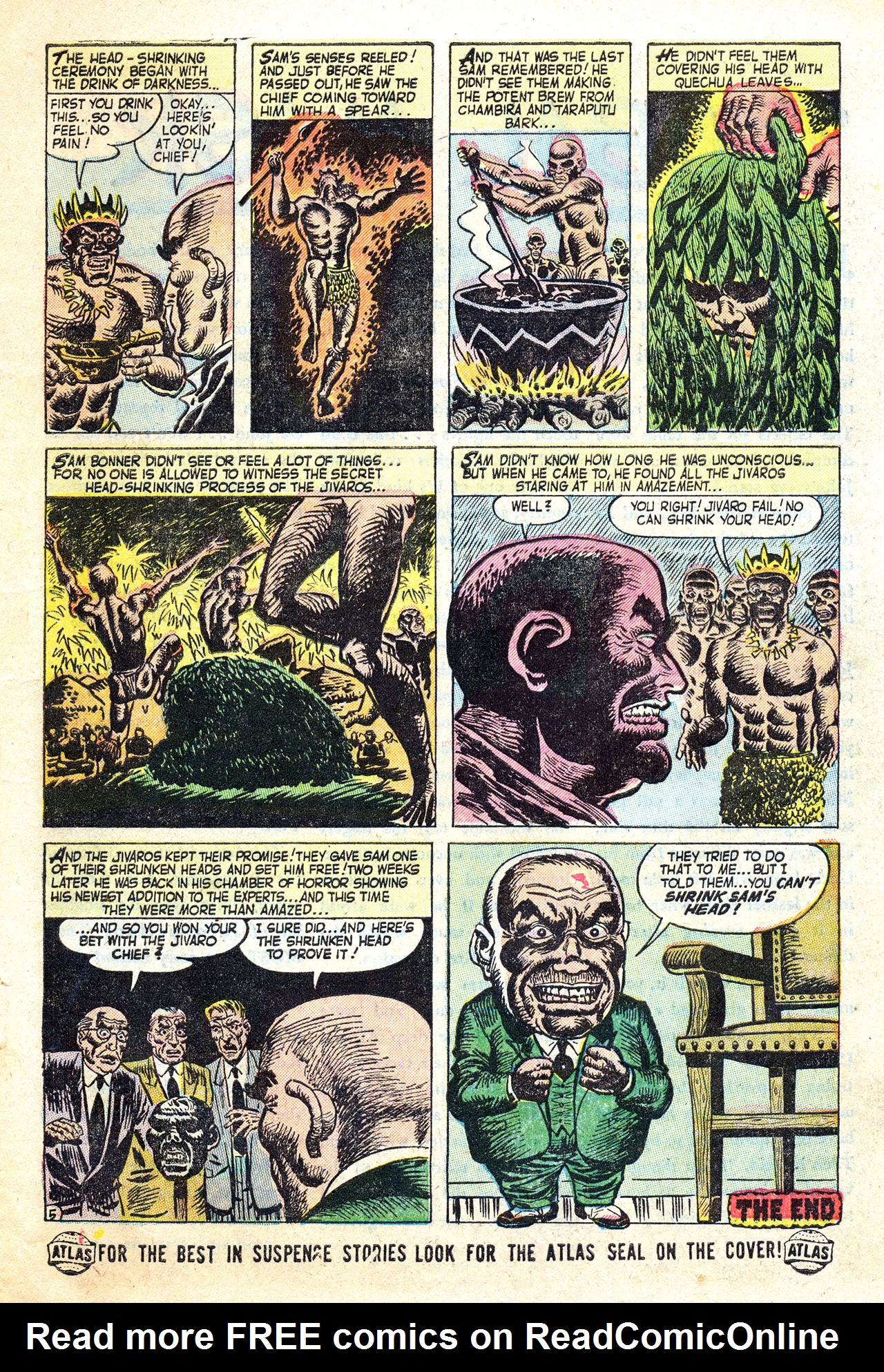 Read online Mystic (1951) comic -  Issue #23 - 7