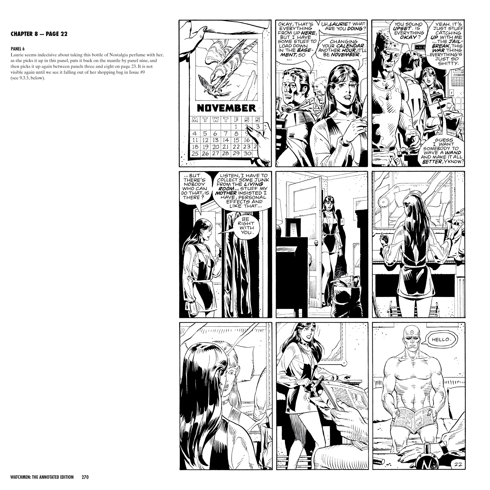 Read online Watchmen: The Annotated Edition comic -  Issue # TPB - 270