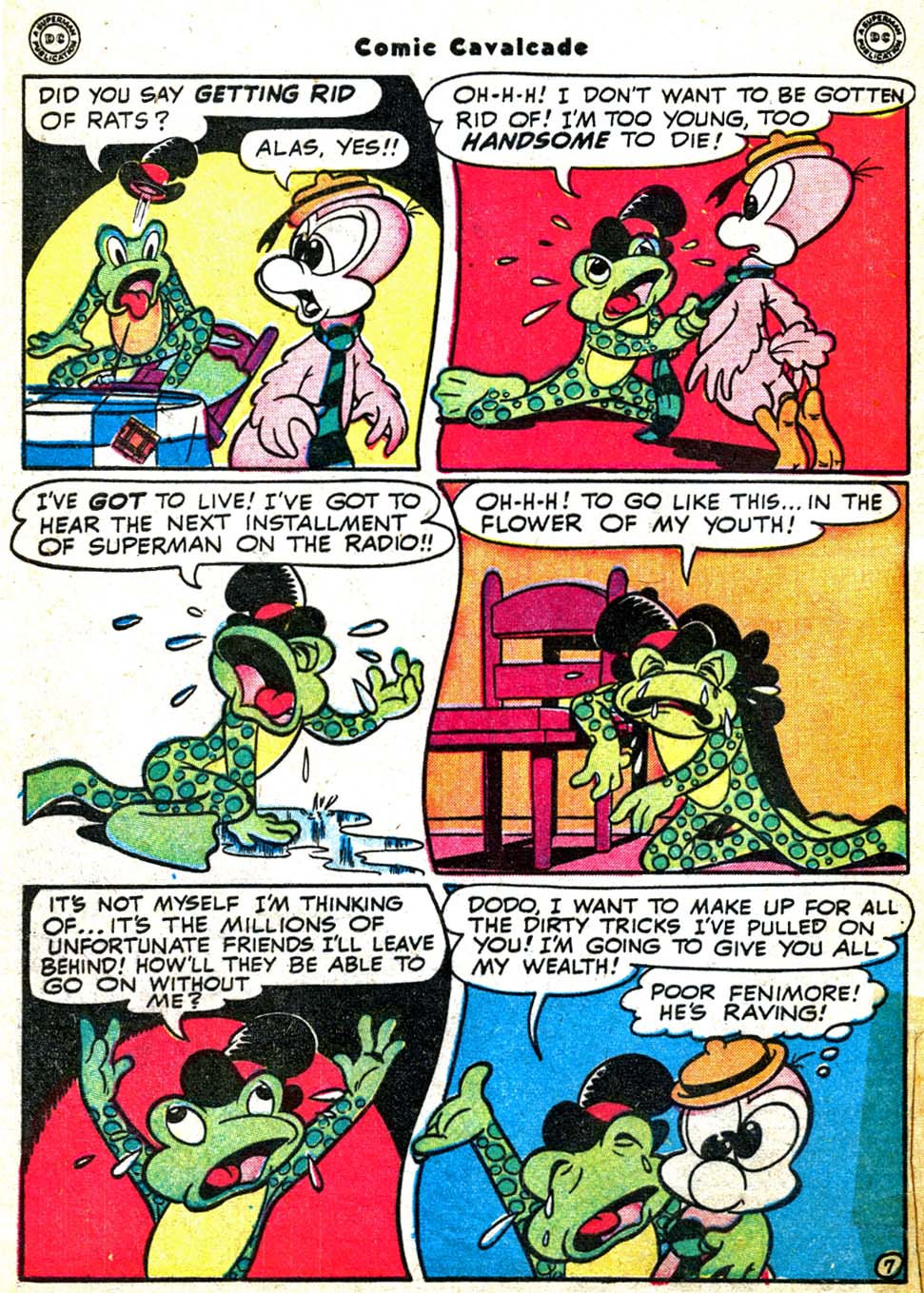 Read online Comic Cavalcade comic -  Issue #31 - 72