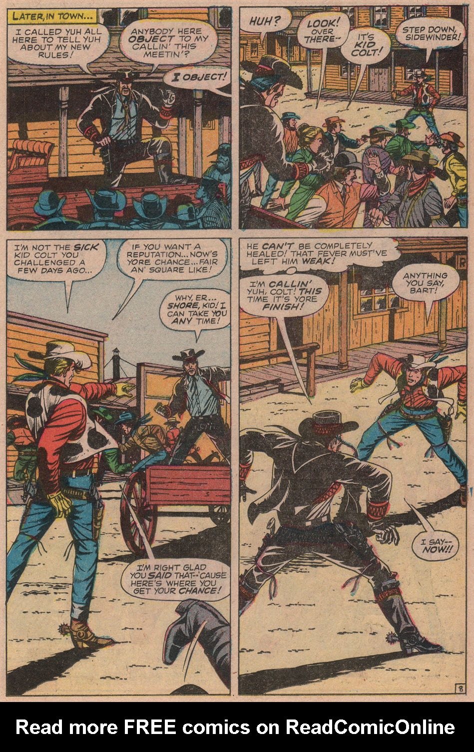 Read online Kid Colt Outlaw comic -  Issue #135 - 11
