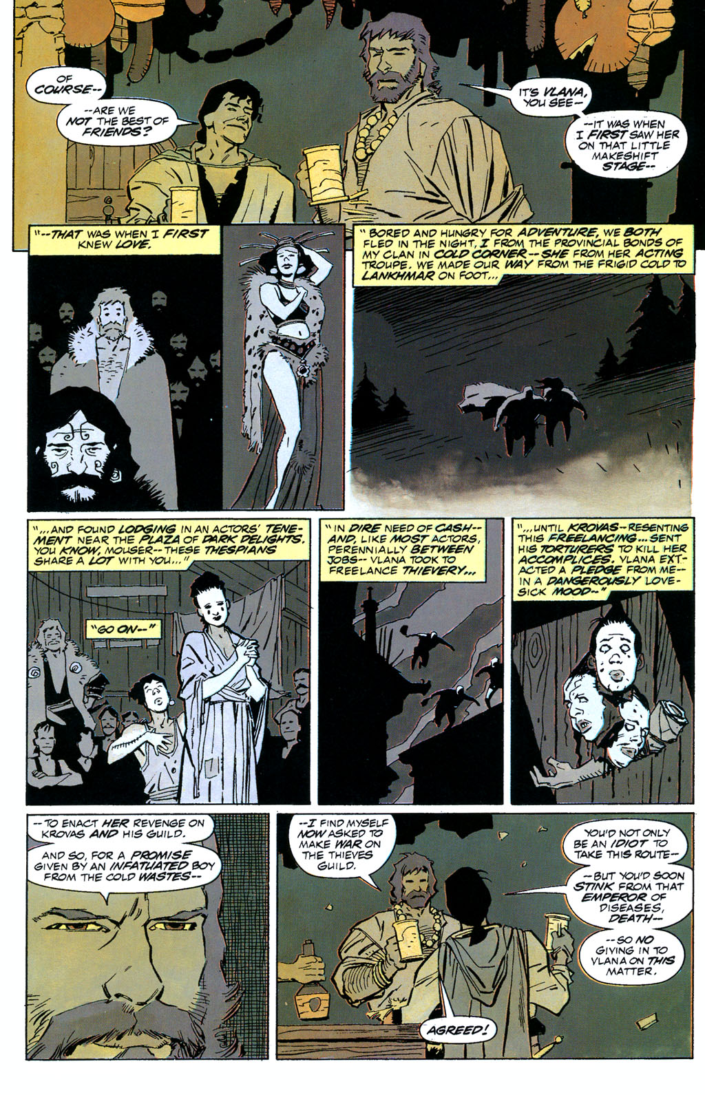 Read online Fafhrd and the Gray Mouser comic -  Issue #1 - 12