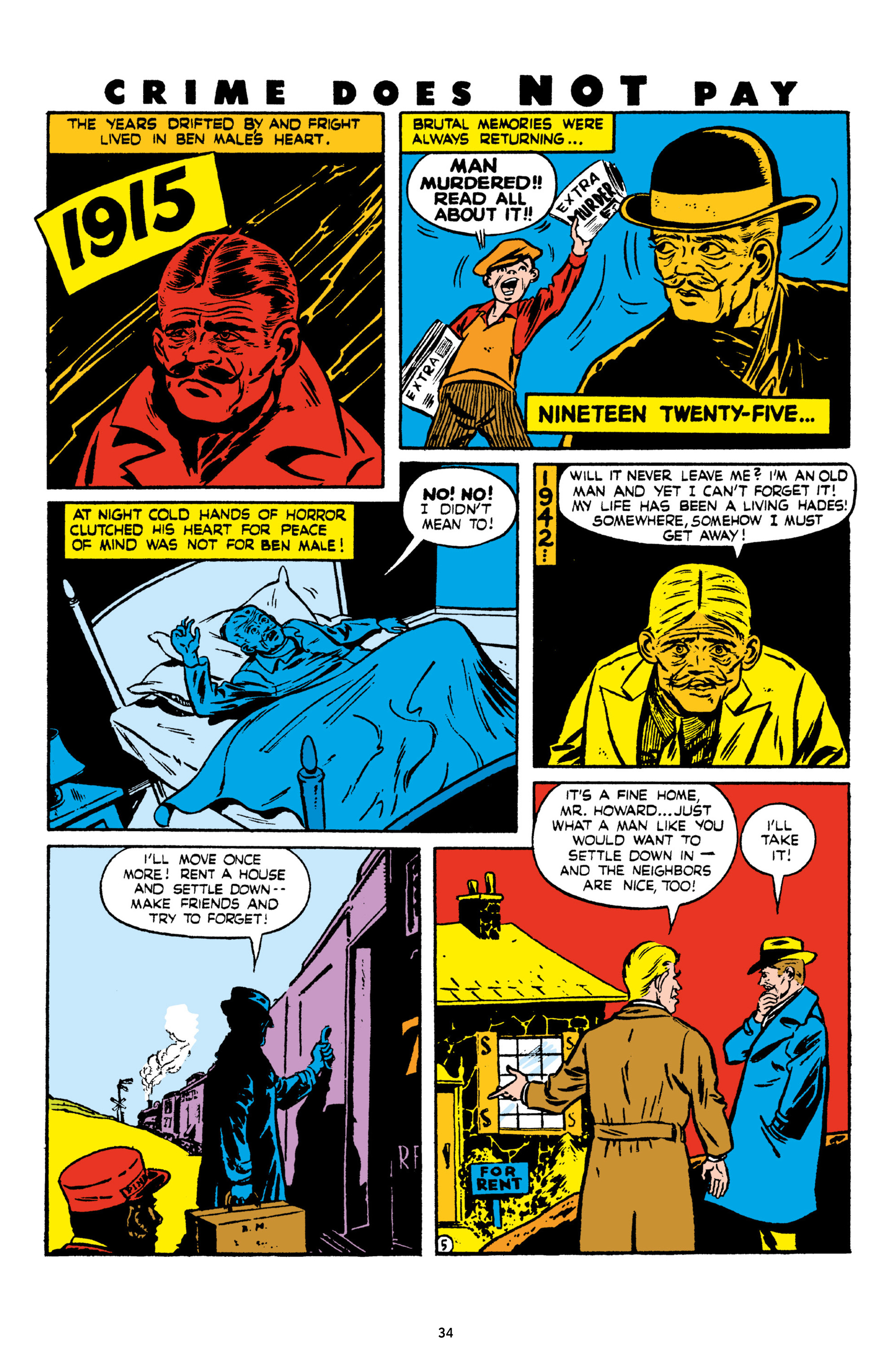 Read online Crime Does Not Pay Archives comic -  Issue # TPB 6 (Part 1) - 36