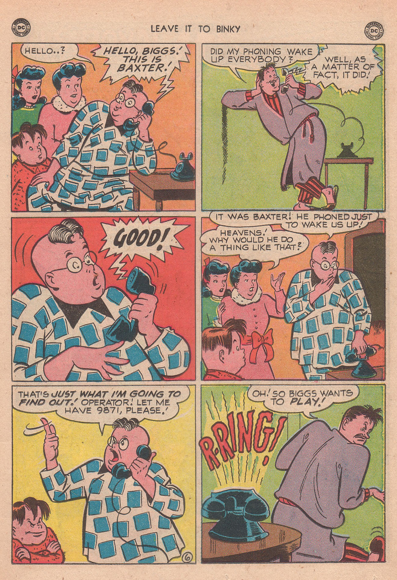 Read online Leave it to Binky comic -  Issue #14 - 15