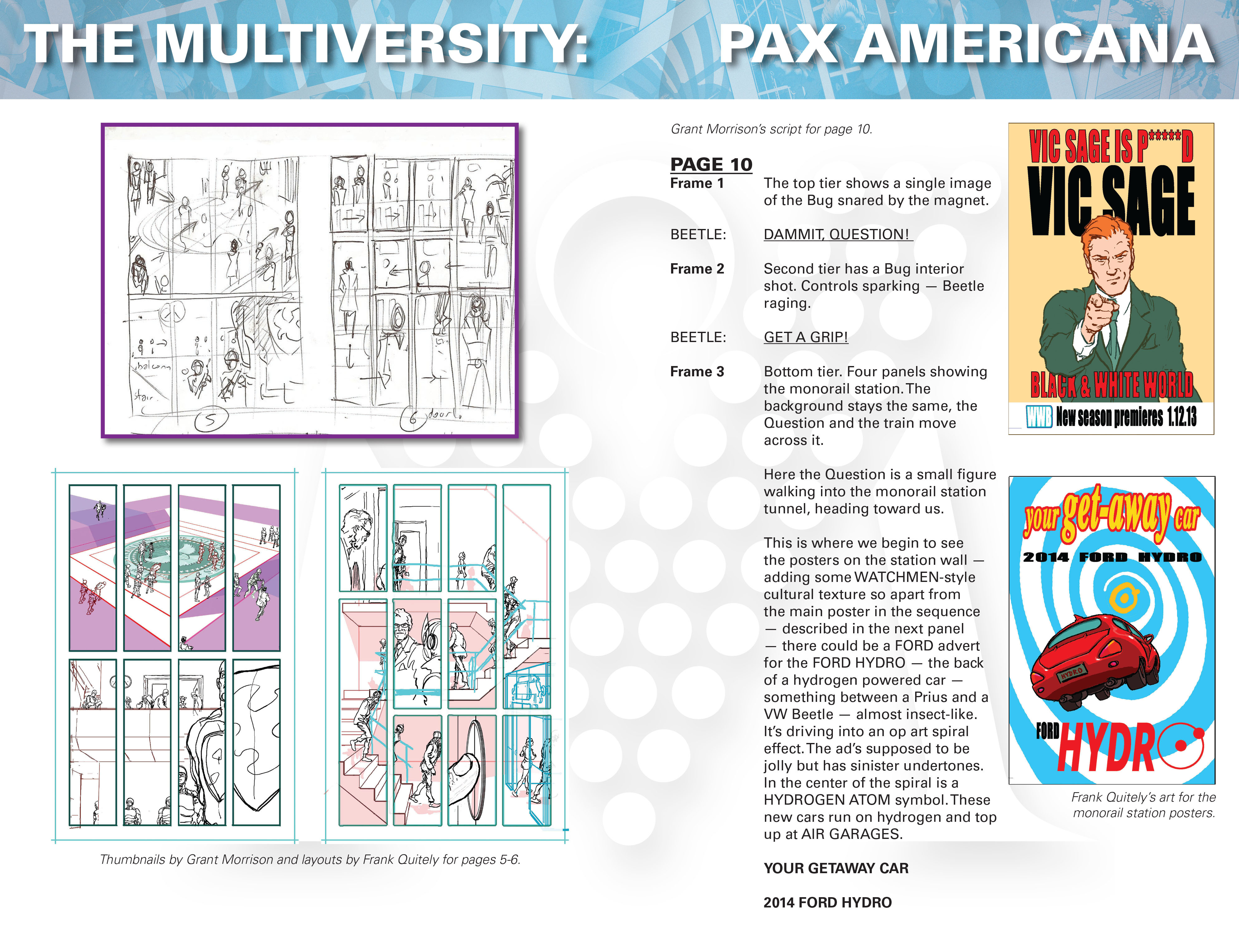 Read online The Multiversity: Pax Americana comic -  Issue # _Director's Cut - 43