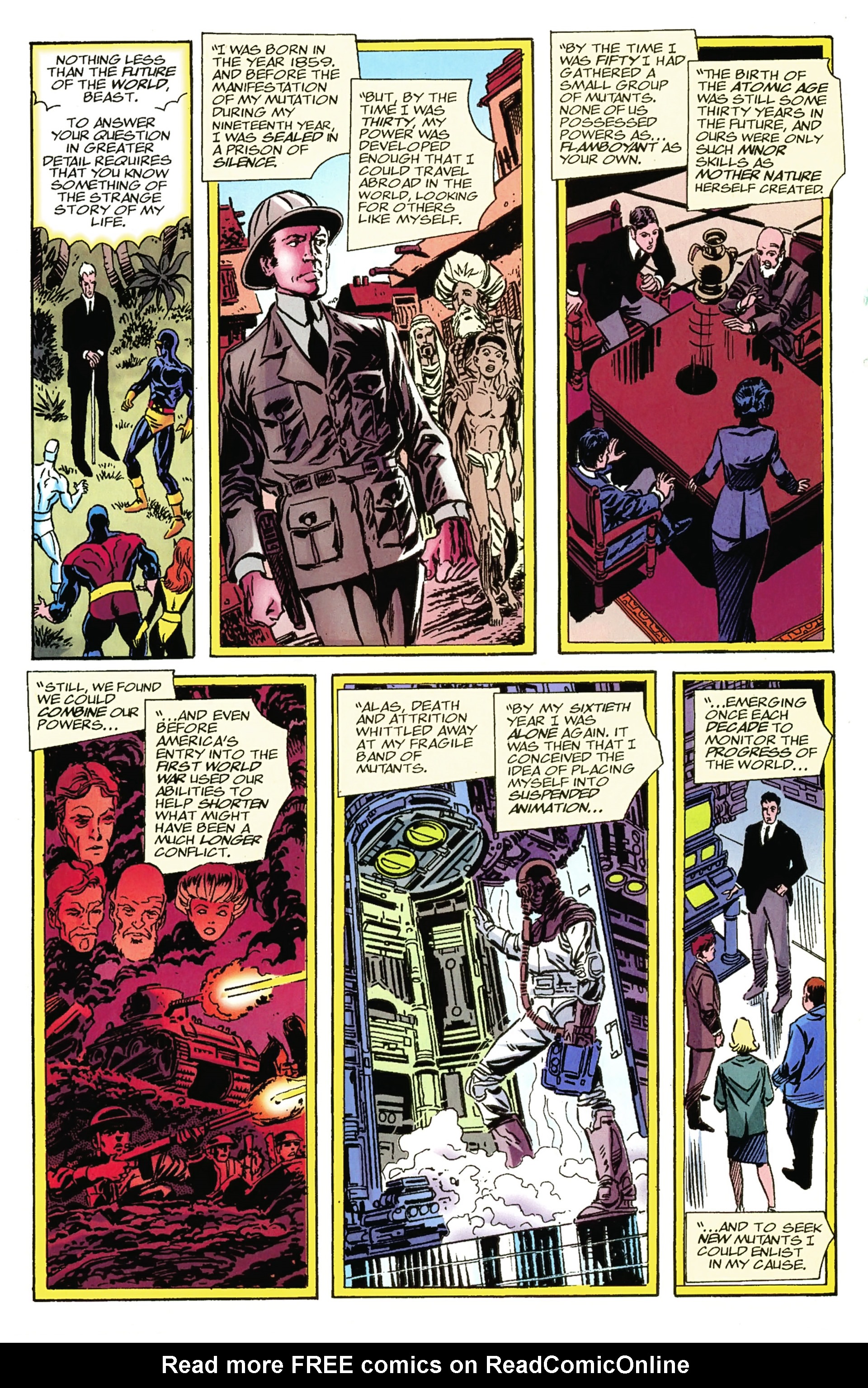 Read online X-Men: Hidden Years comic -  Issue #19 - 9