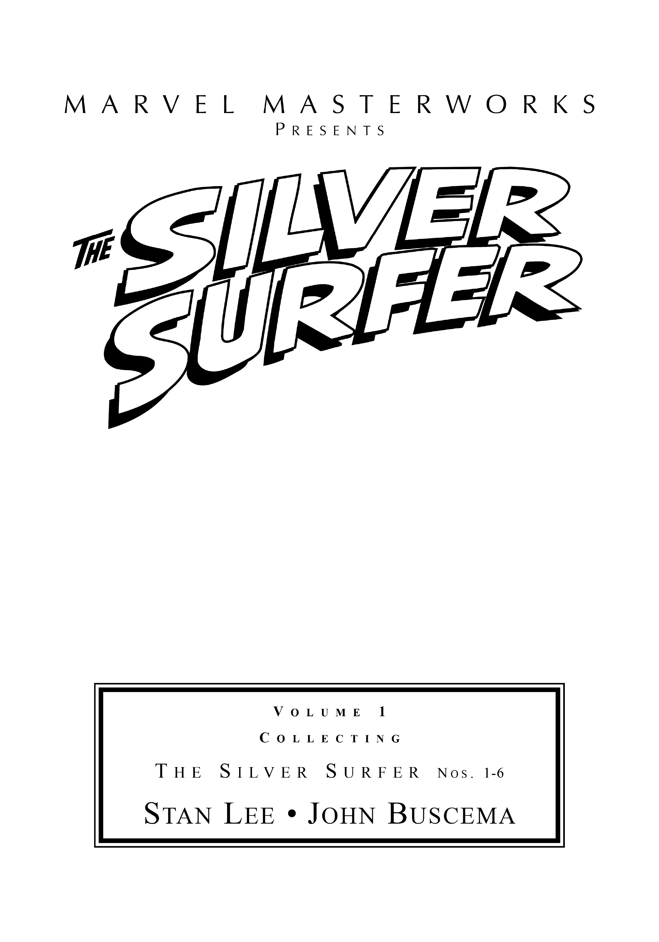 Read online Marvel Masterworks: The Silver Surfer comic -  Issue # TPB 1 (Part 1) - 2