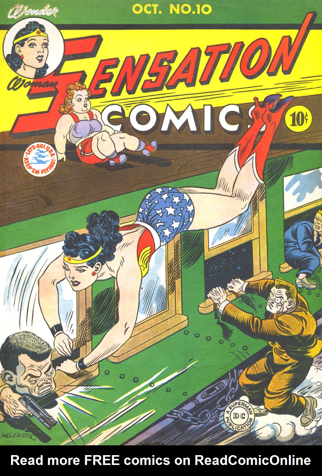 Read online Sensation (Mystery) Comics comic -  Issue #10 - 1