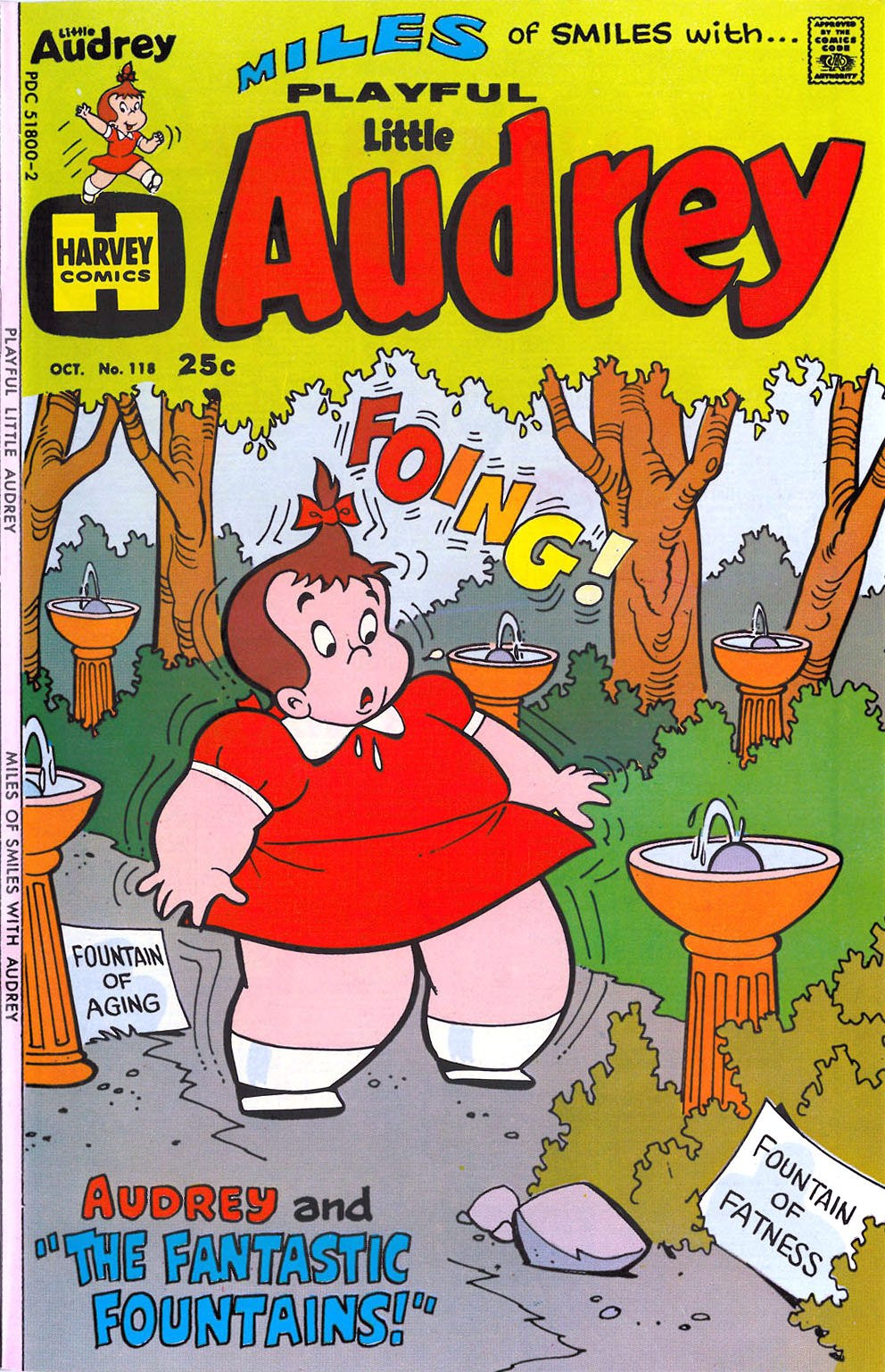 Read online Playful Little Audrey comic -  Issue #118 - 1