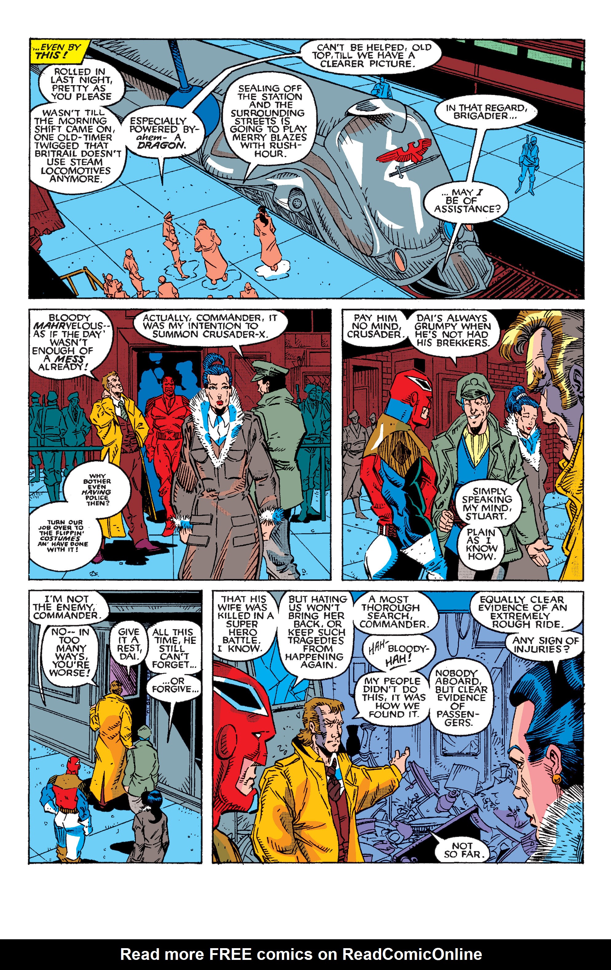 Read online Excalibur (1988) comic -  Issue #21 - 4