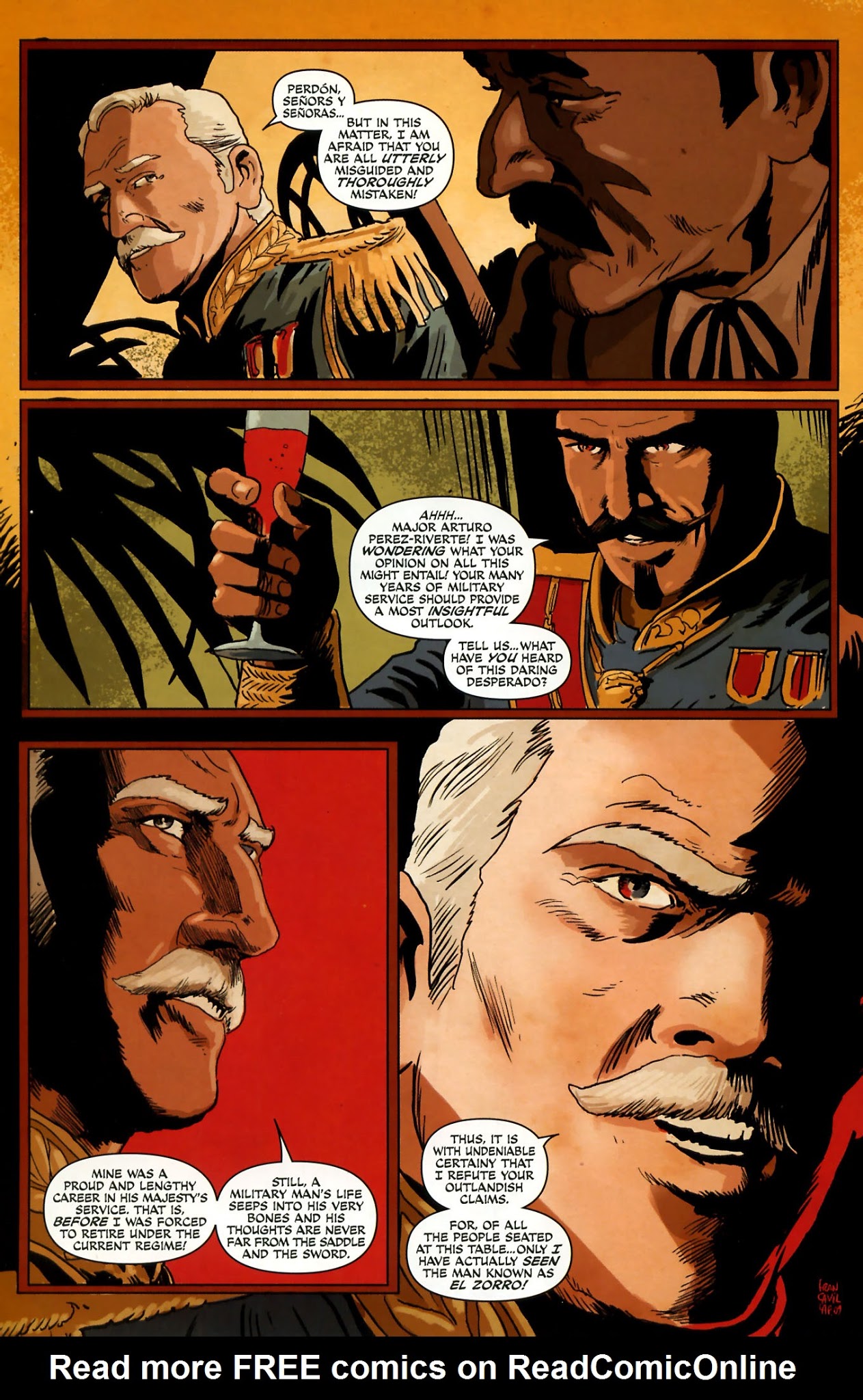 Read online Zorro (2008) comic -  Issue #15 - 22