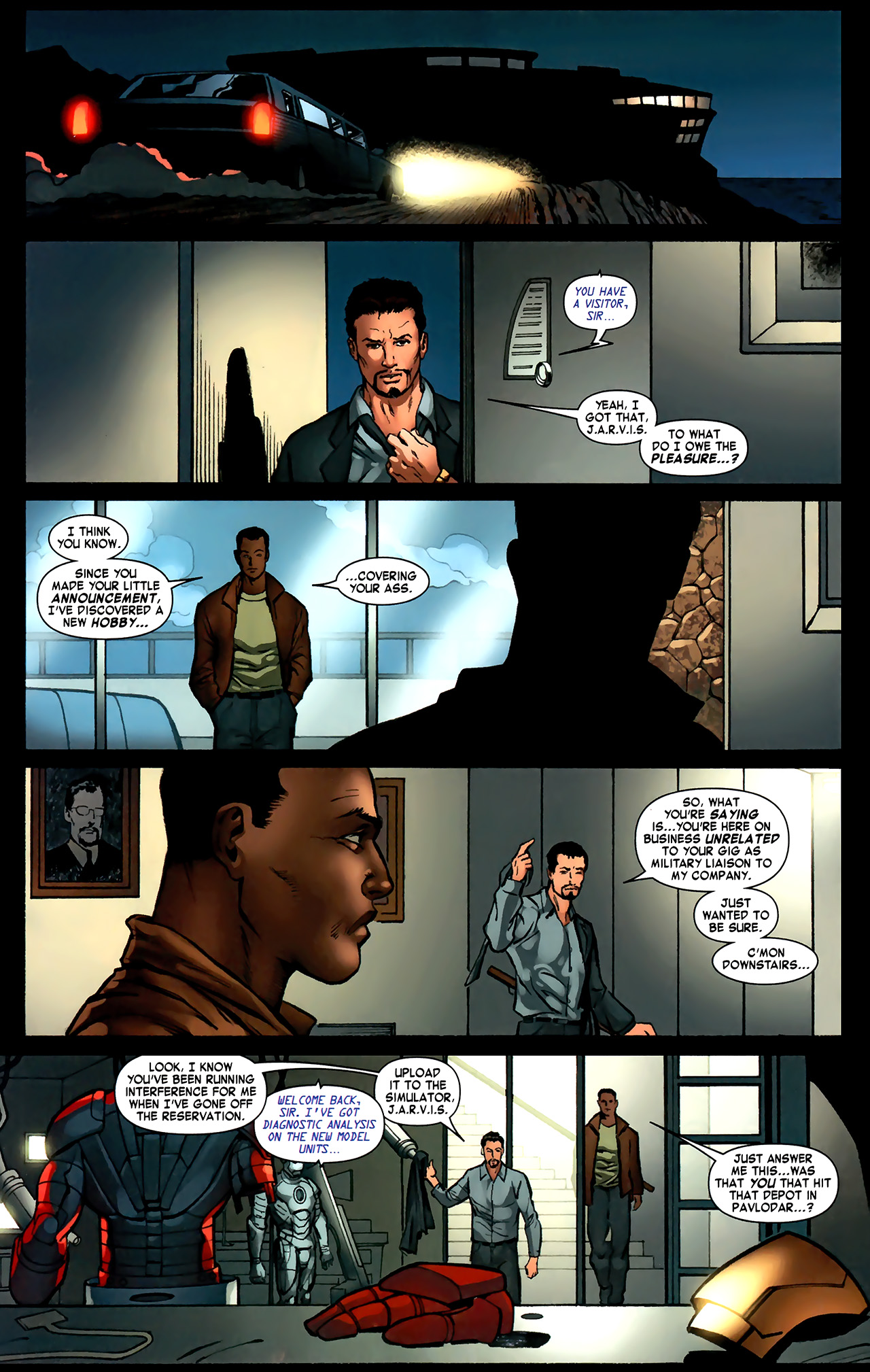 Read online Iron Man 2: Public Identity comic -  Issue #1 - 10