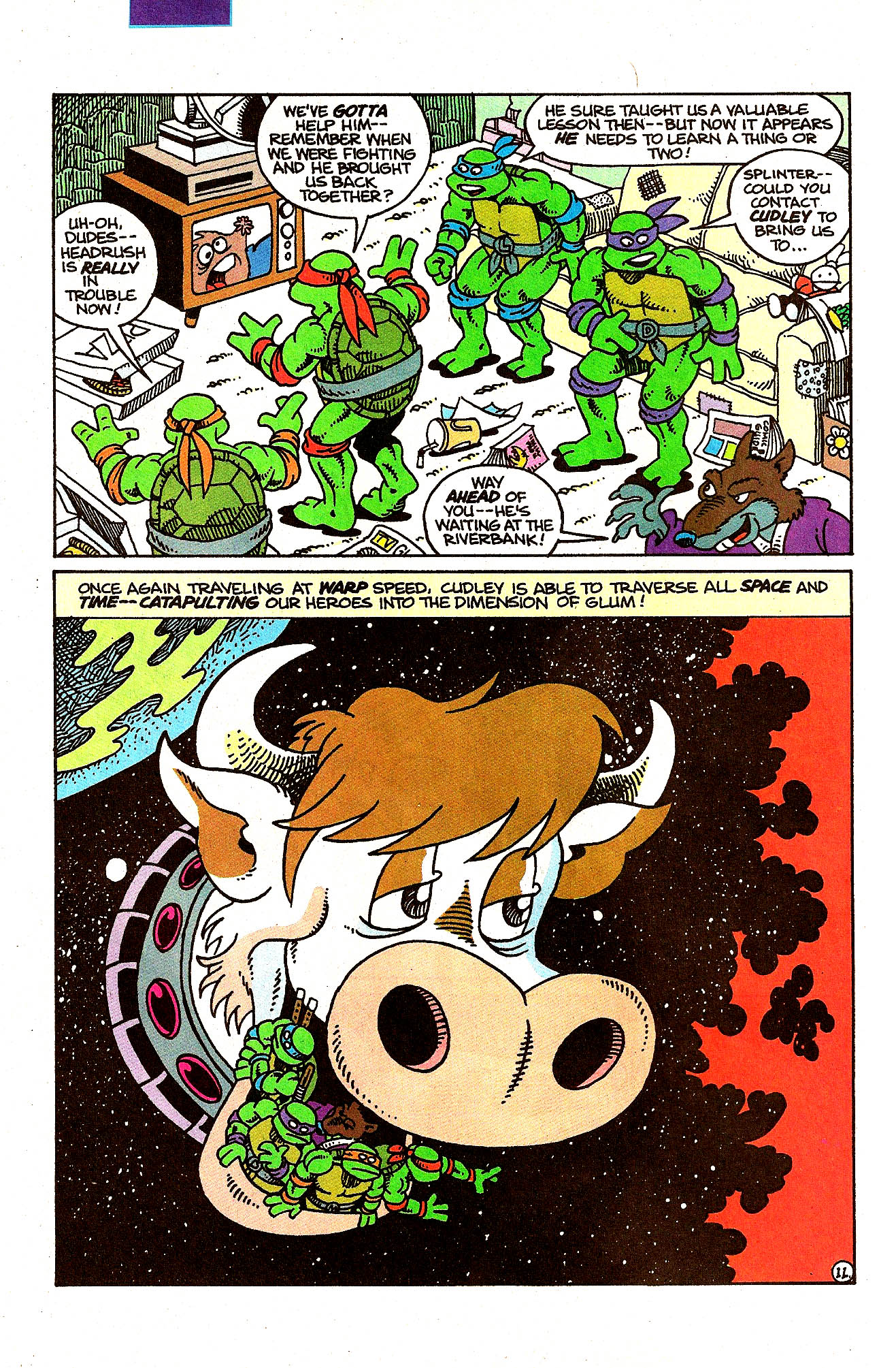 Read online Teenage Mutant Ninja Turtles Adventures (1989) comic -  Issue # _Special 9 - 42