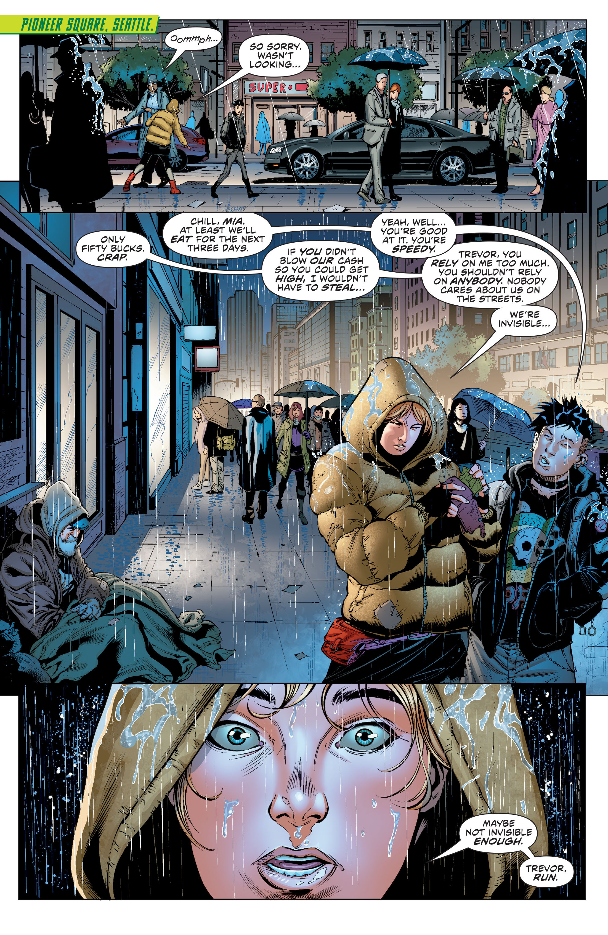Read online Green Arrow (2011) comic -  Issue #36 - 2