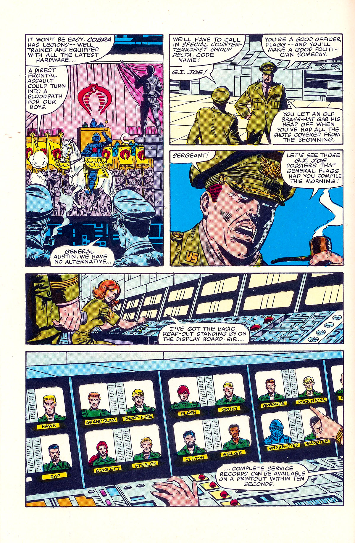 Read online G.I. Joe Yearbook comic -  Issue #1 - 8