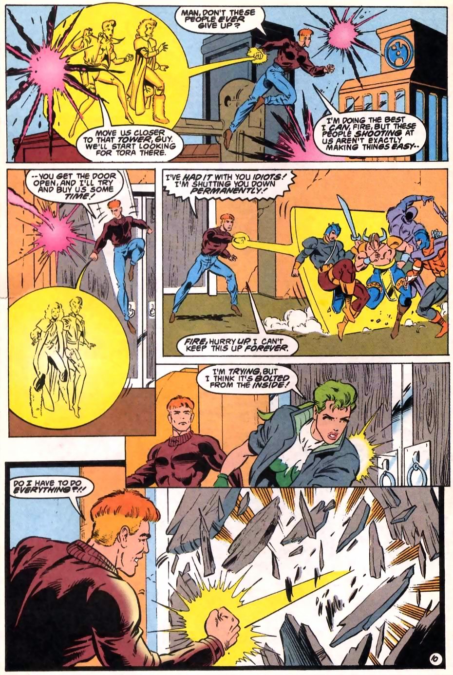 Read online Justice League America comic -  Issue #85 - 10