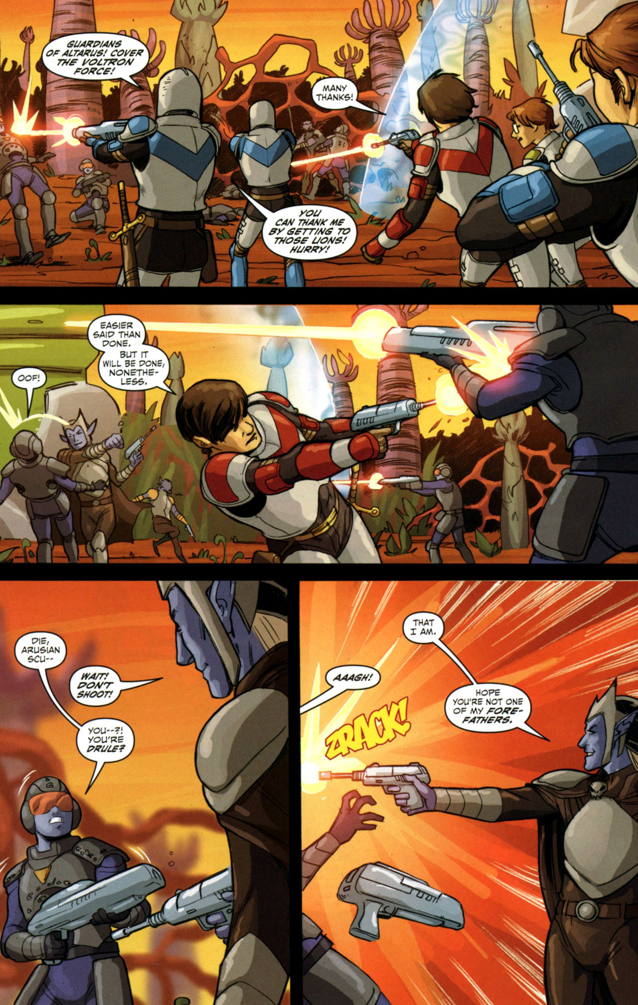 Read online Voltron: A Legend Forged comic -  Issue #4 - 16