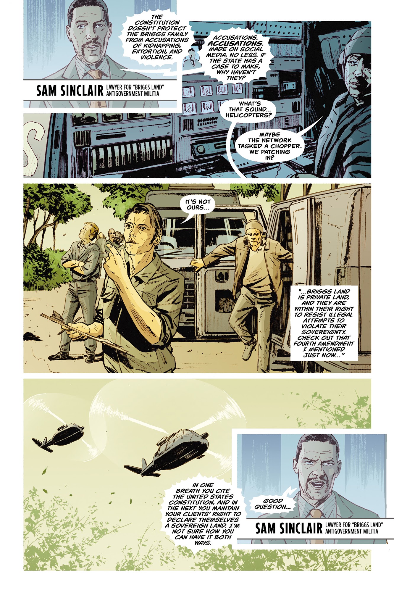 Read online Briggs Land: Lone Wolves comic -  Issue #1 - 4