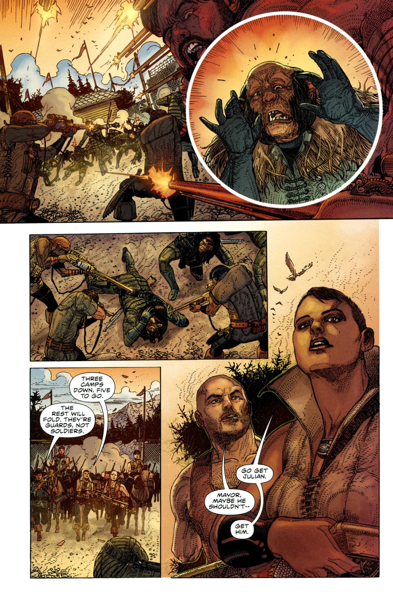 Read online Planet of the Apes (2011) comic -  Issue #16 - 11