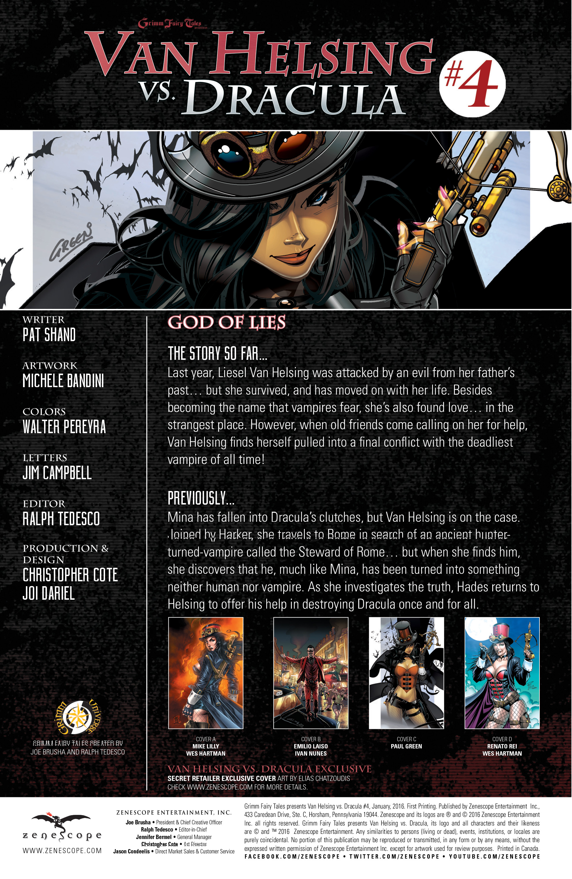 Read online Grimm Fairy Tales presents Van Helsing vs. Dracula comic -  Issue #4 - 2