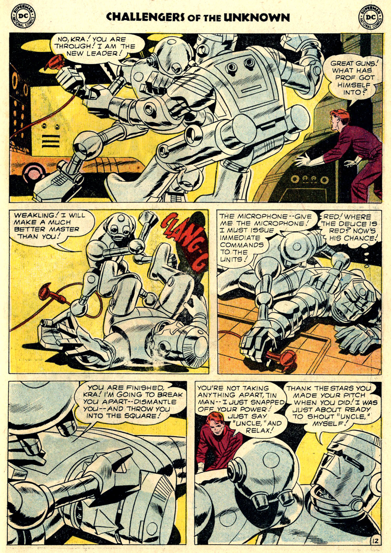 Read online Challengers of the Unknown (1958) comic -  Issue #8 - 31