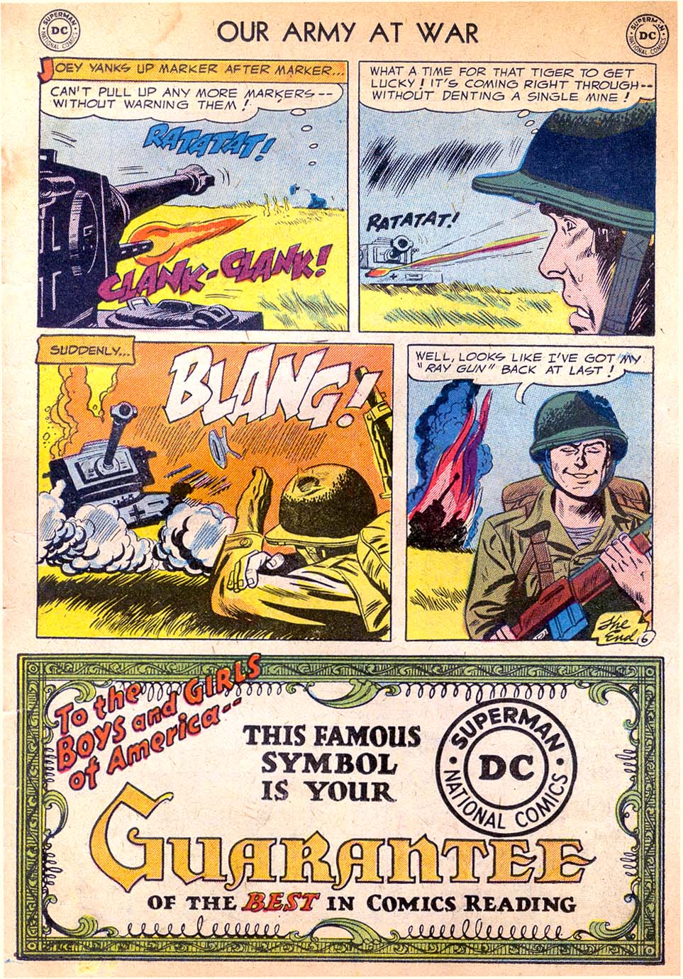 Read online Our Army at War (1952) comic -  Issue #45 - 23