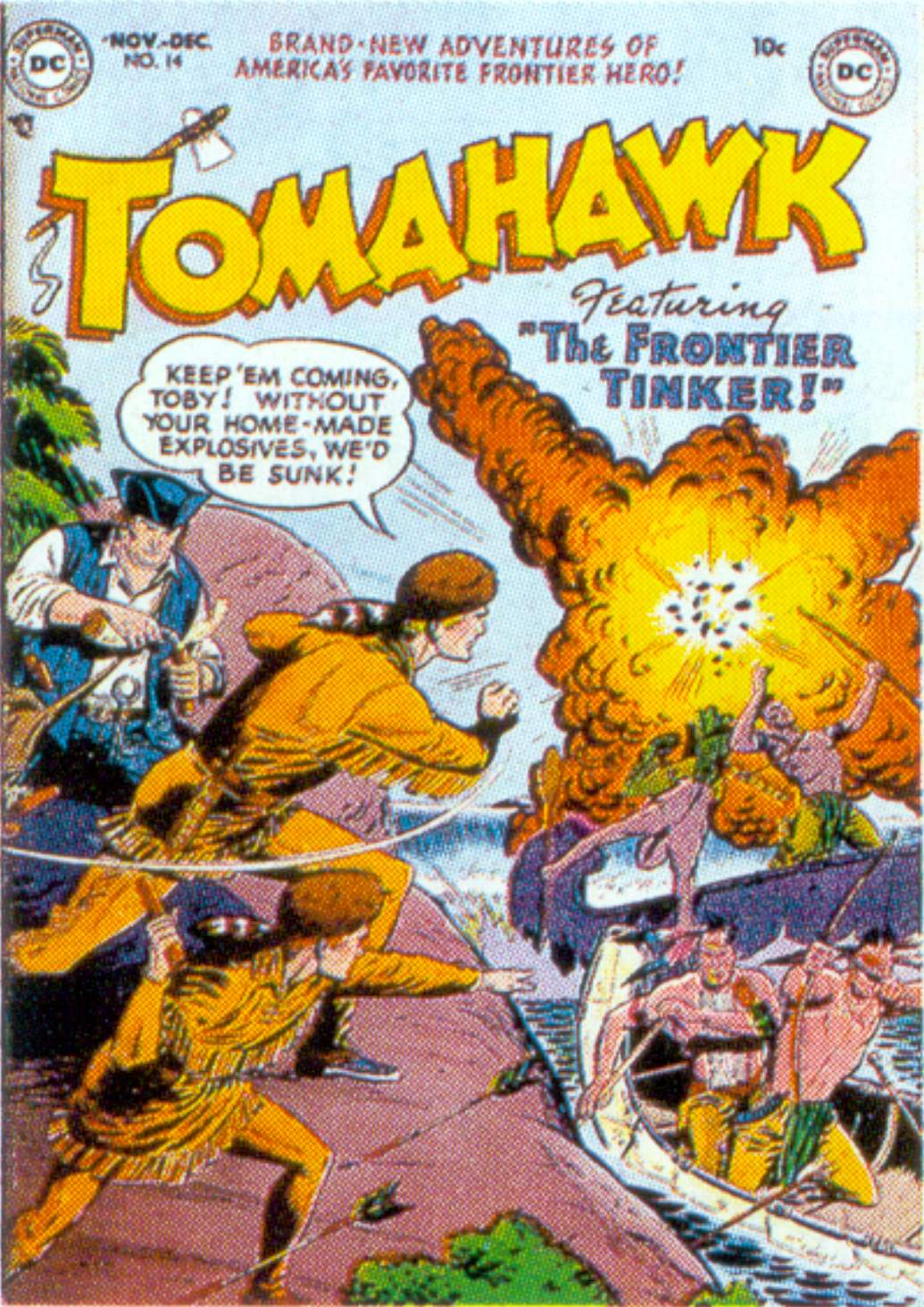 Read online Tomahawk comic -  Issue #14 - 1