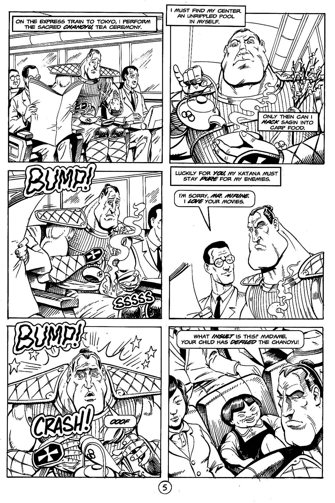 Read online Paul the Samurai (1992) comic -  Issue #8 - 6
