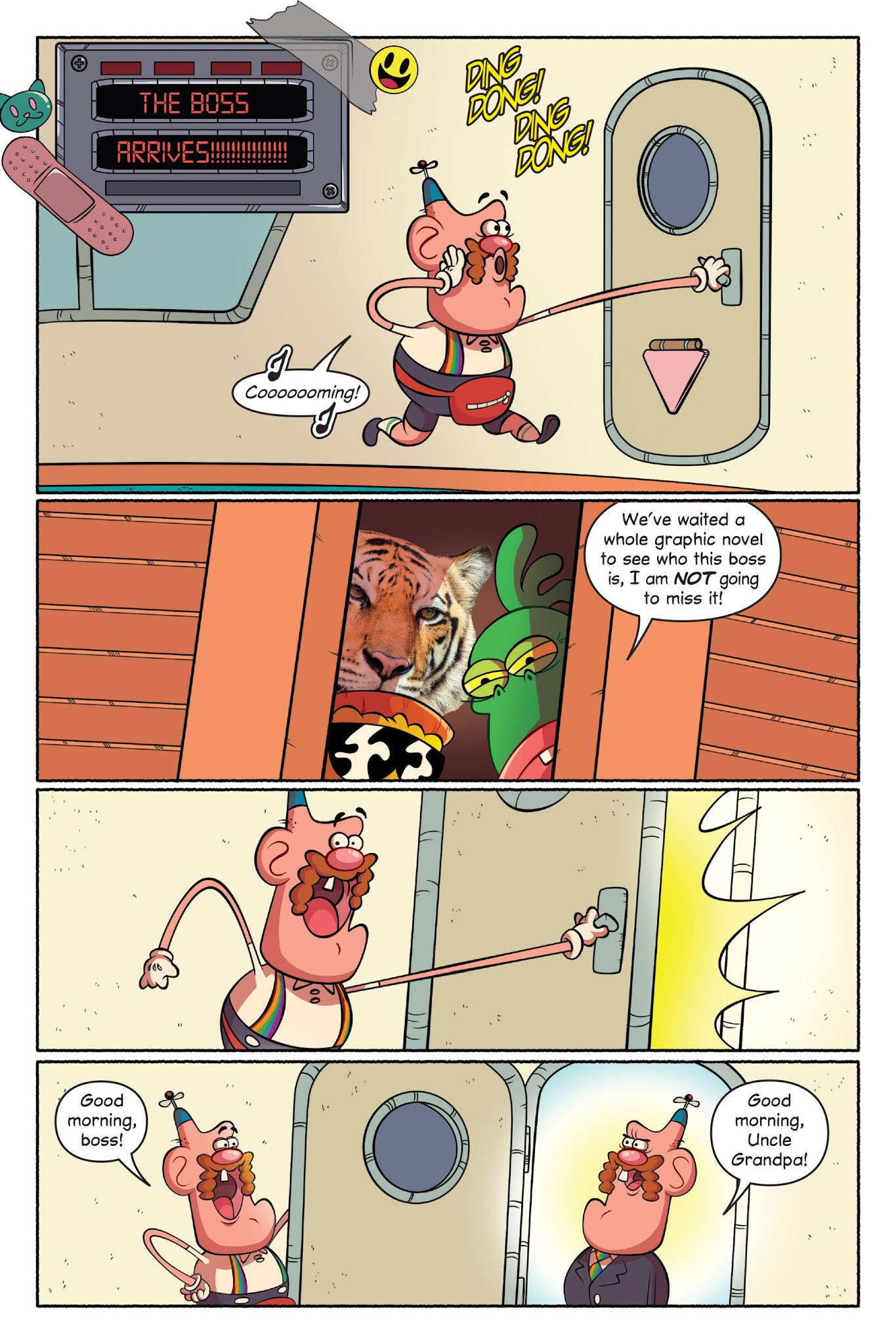Read online Uncle Grandpa and the Time Casserole comic -  Issue # TPB - 136