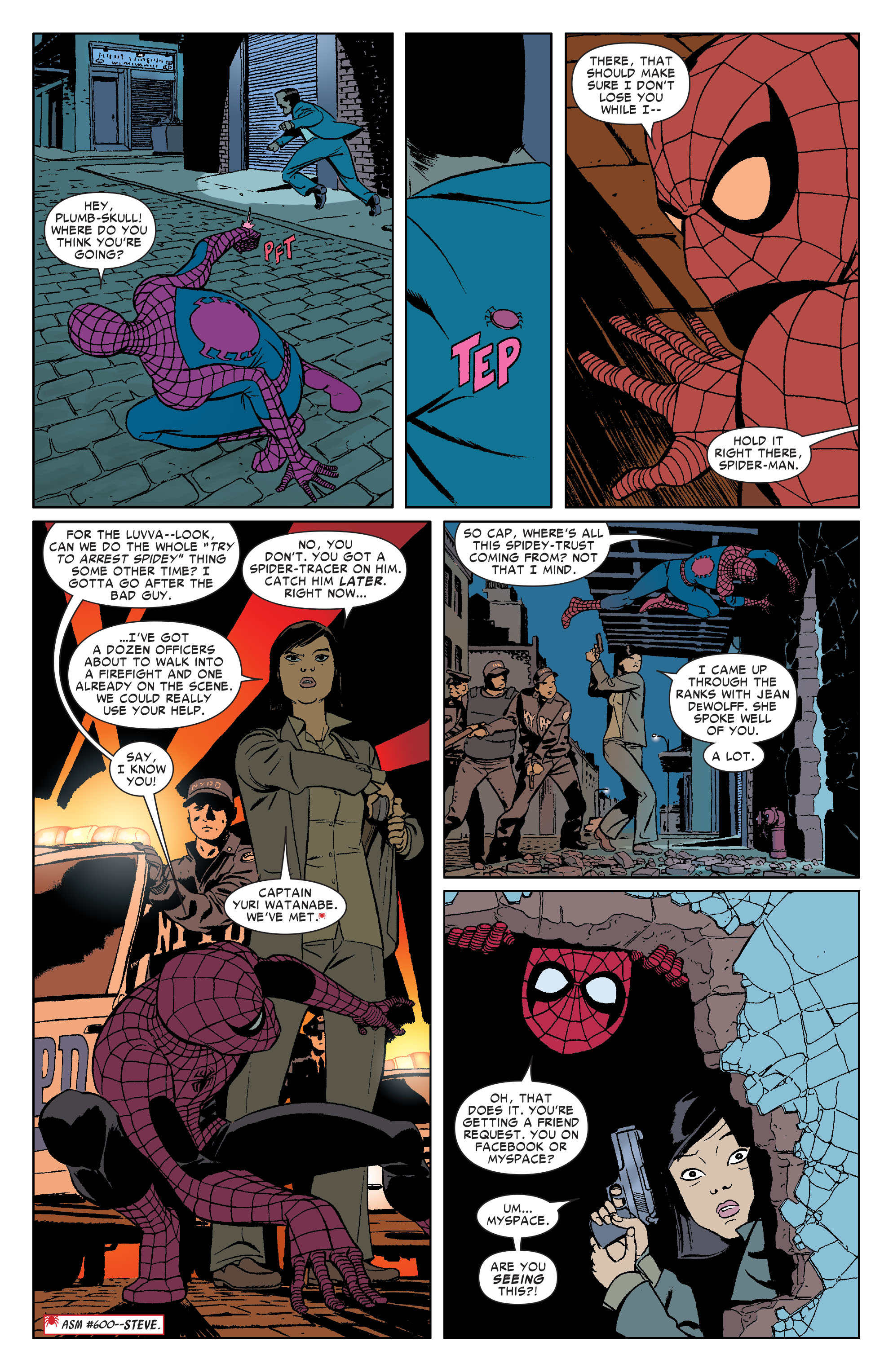 Read online The Amazing Spider-Man (1963) comic -  Issue #619 - 7