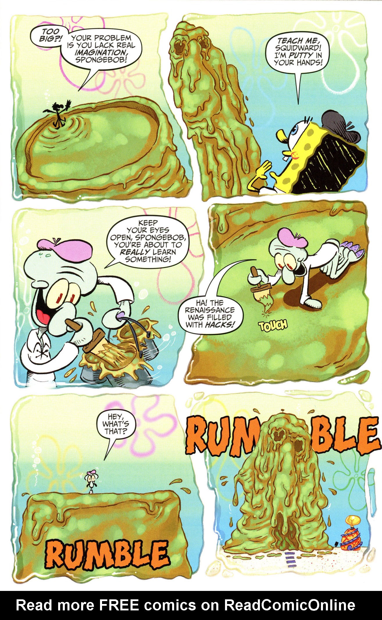 Read online Spongebob Freestyle Funnies comic -  Issue # FCBD 2013 - 11