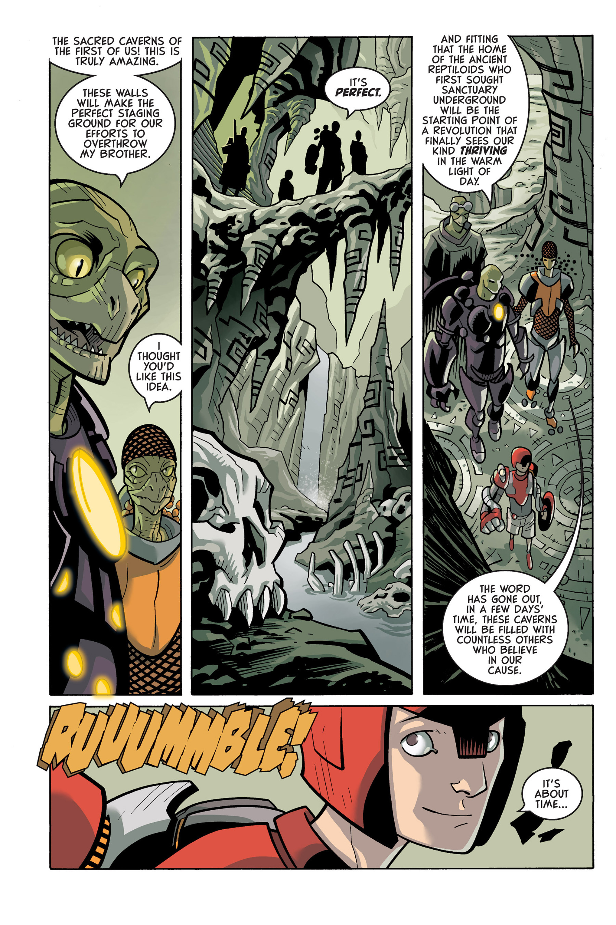 Read online Super Dinosaur (2011) comic -  Issue # _TPB 3 - 65
