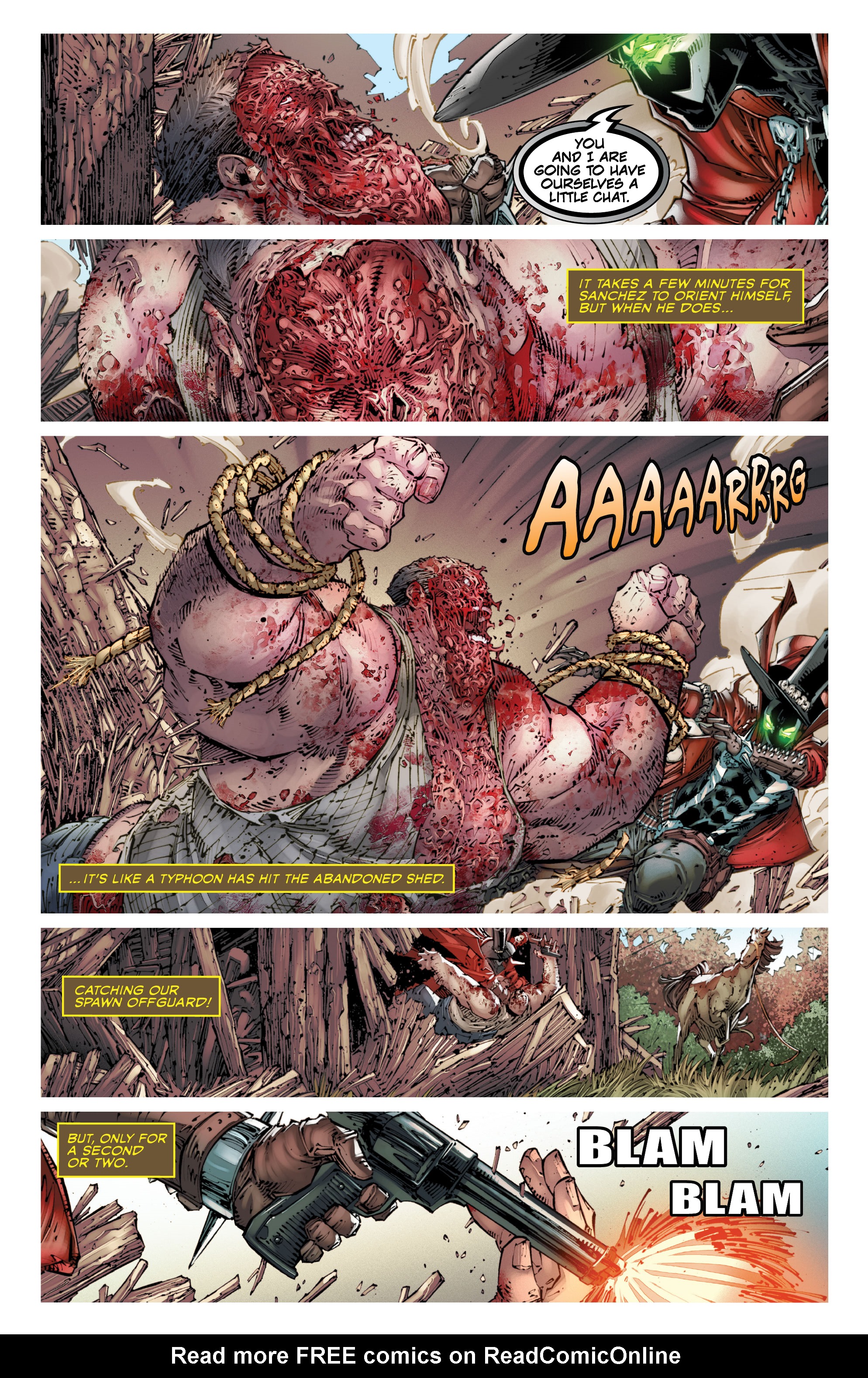 Read online Gunslinger Spawn comic -  Issue #14 - 16