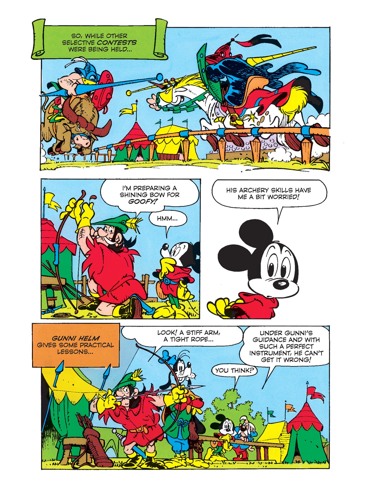 Read online Mickey Mouse and the Argaar Tournament: Return to the Land of Adventure comic -  Issue #2 - 23