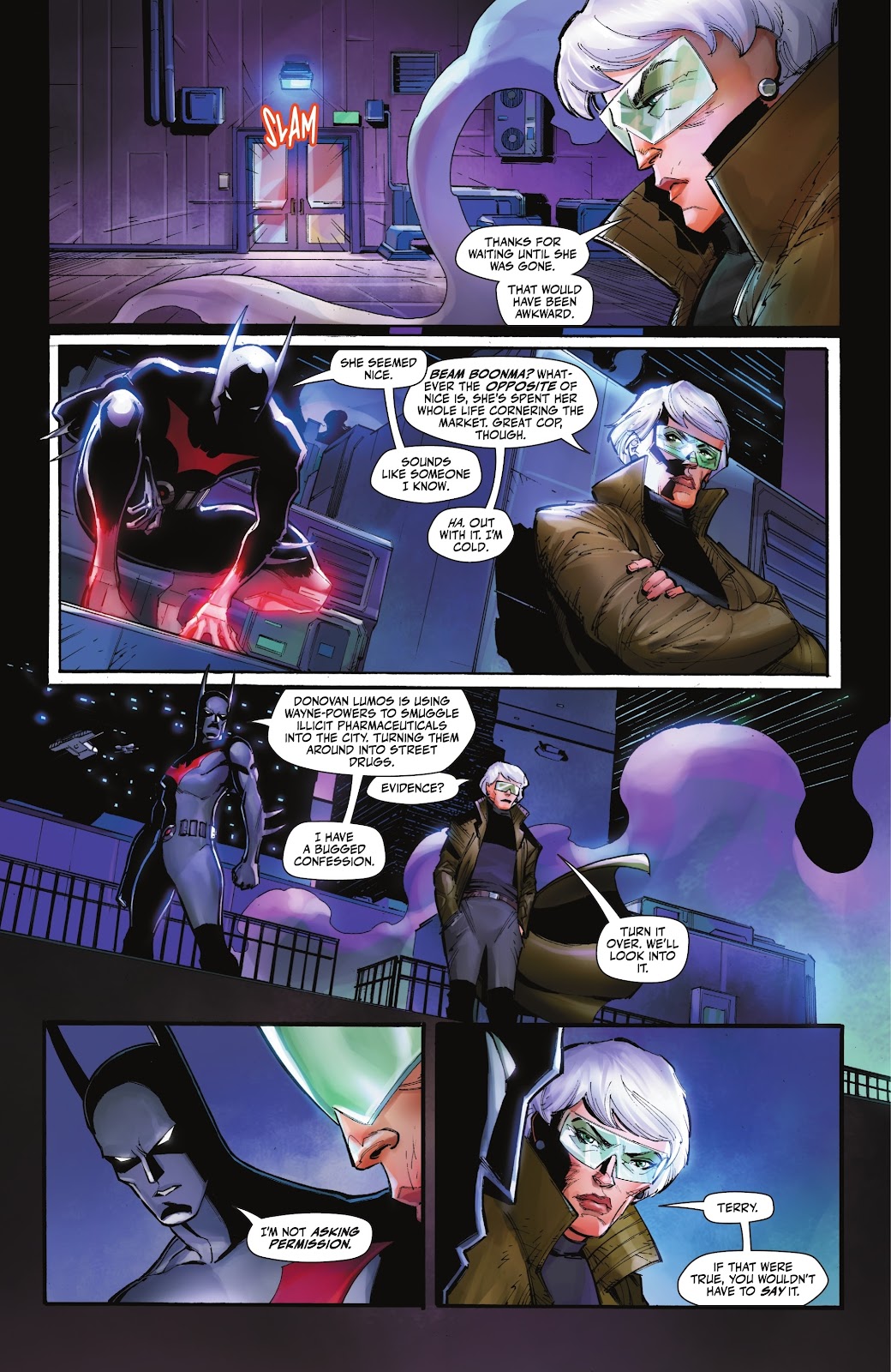 Batman Beyond: Neo-Year issue 1 - Page 13