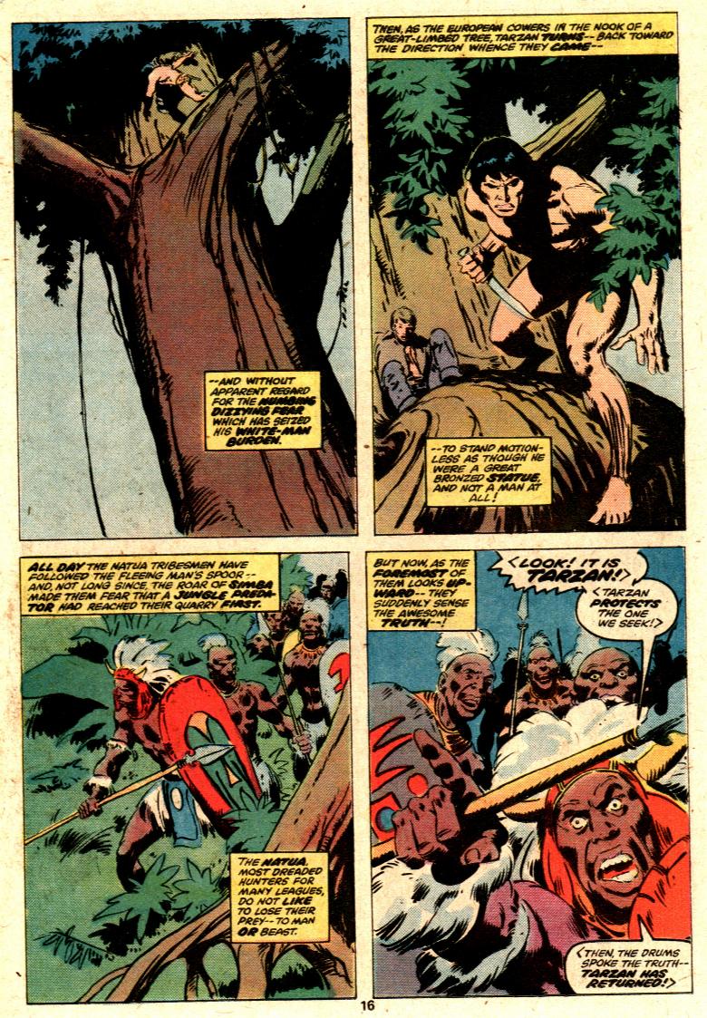 Read online Tarzan (1977) comic -  Issue #1 - 11