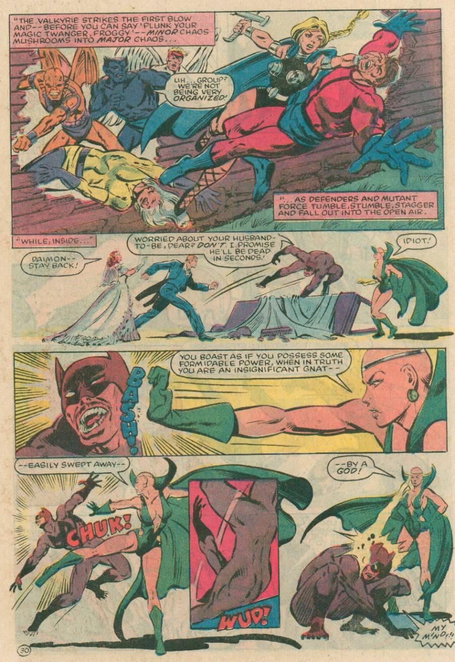 Read online The Defenders (1972) comic -  Issue #125 - 31